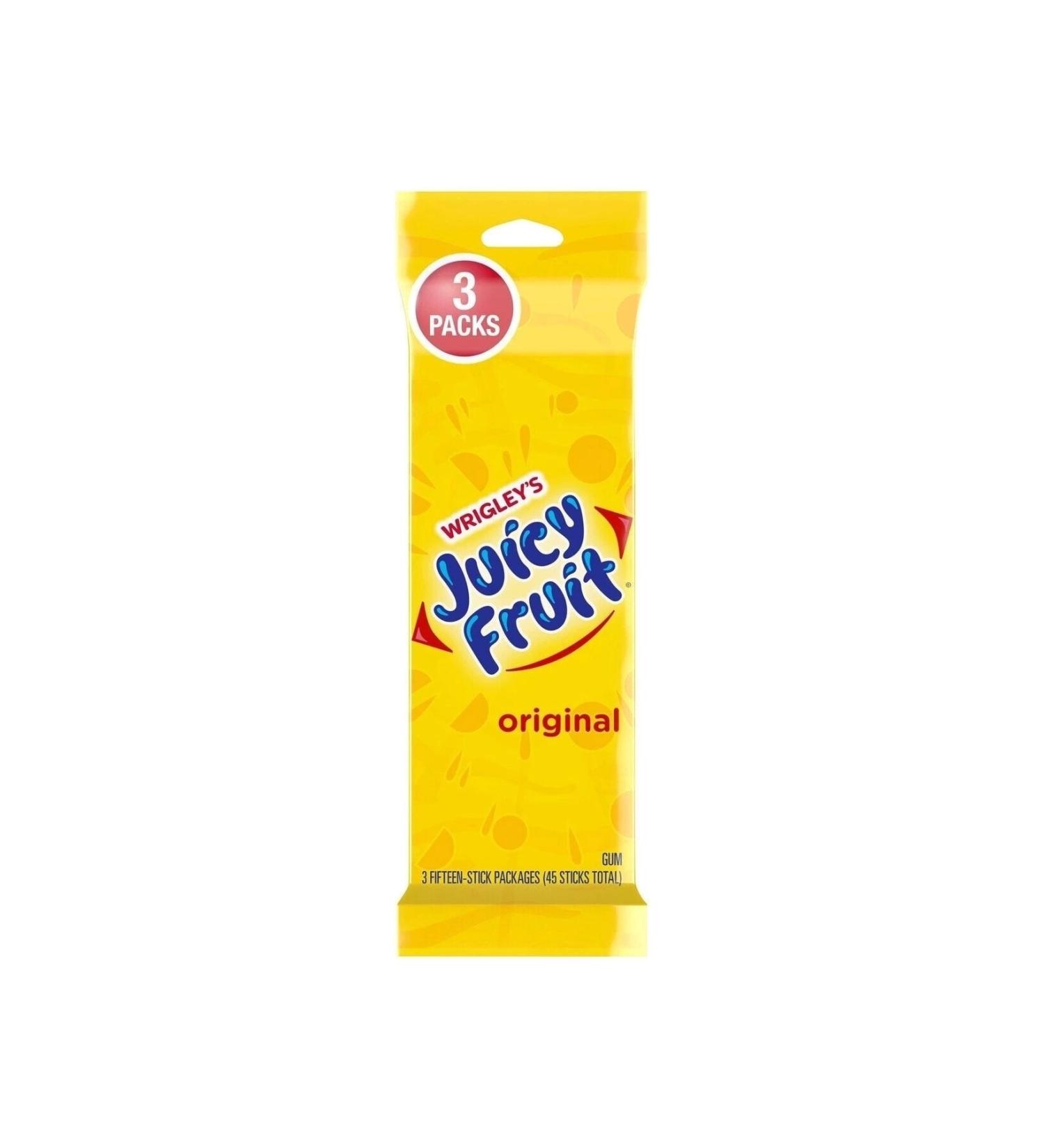 Wrigleys Wrigley's Juicy Fruit 3 Pack Gum