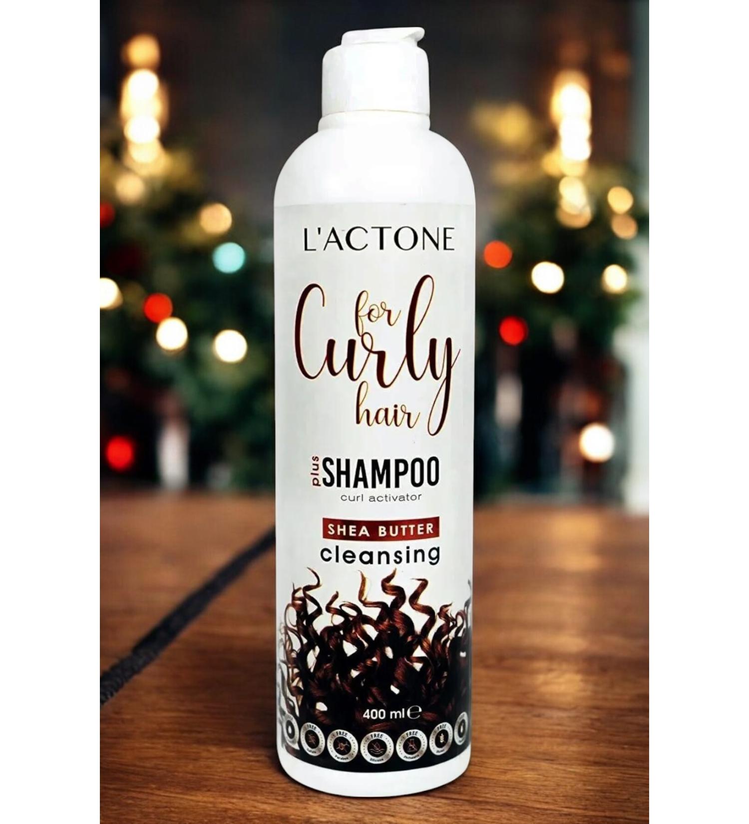 L'ACTONE Shea Butter Curl Creme Shampoo 400 ml / For Curly Hair - Buy Online on GoSupps.com