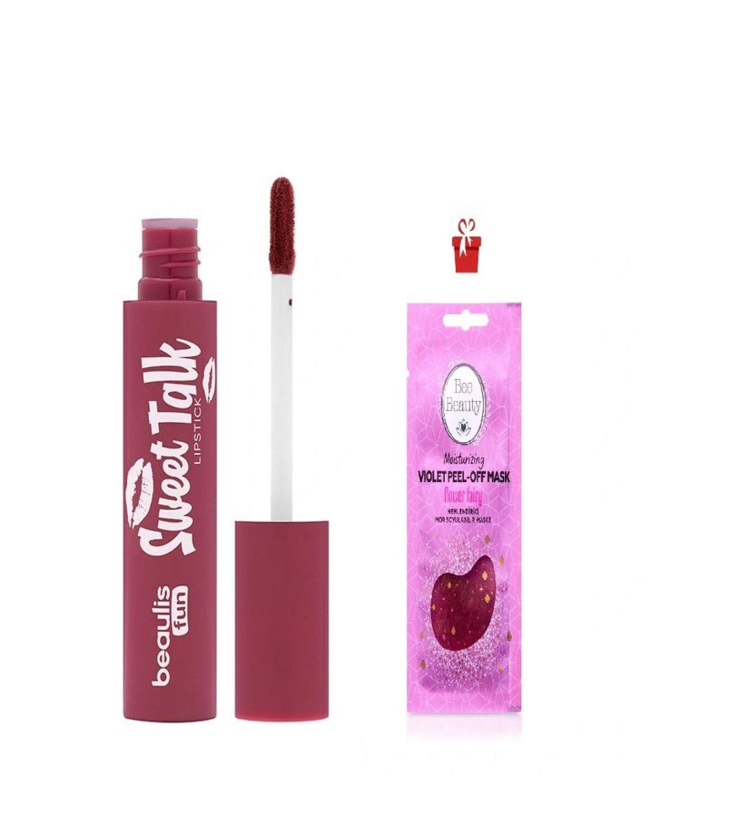 beaulis Fun Sweet Talk Blur Lipstick Lipstick Liquid Intense Pigment - Buy Online on GoSupps.com