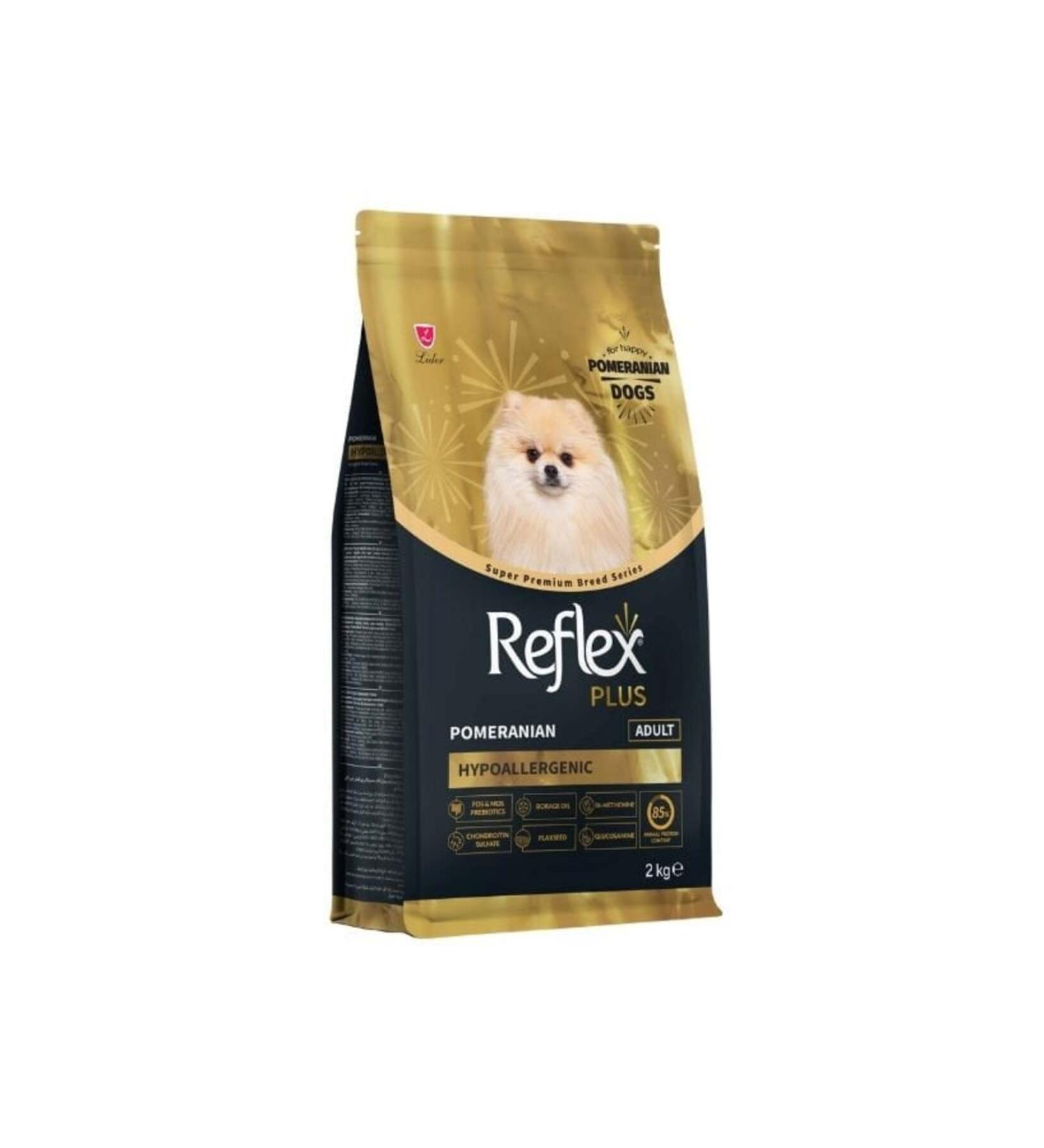 Reflex Plus Pomeranian Hypoallergenic Chicken Adult Dog Food 2 Kg