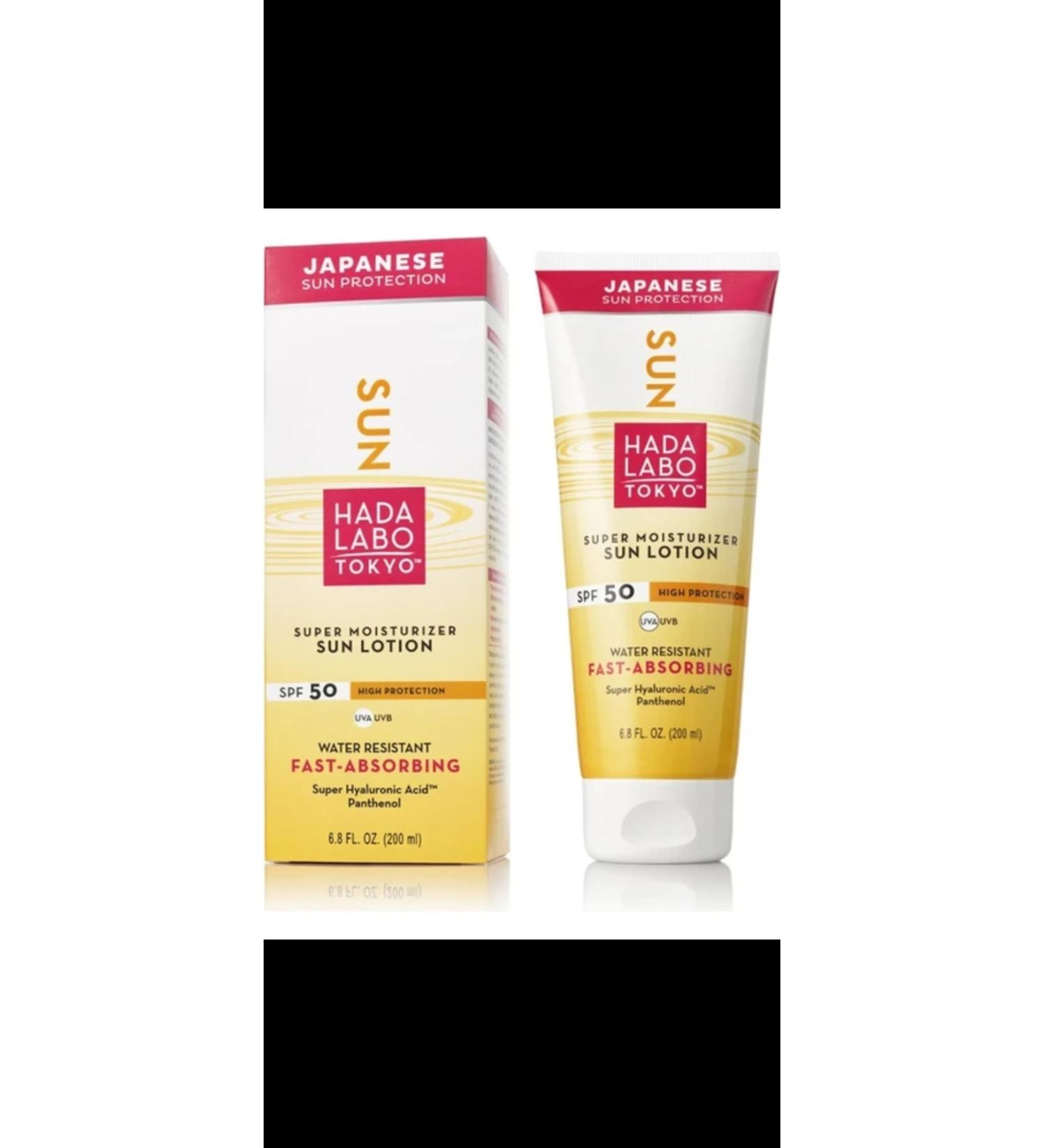 Hada Labo Tokyo Sun Suntan Lotion 50spf 200ml