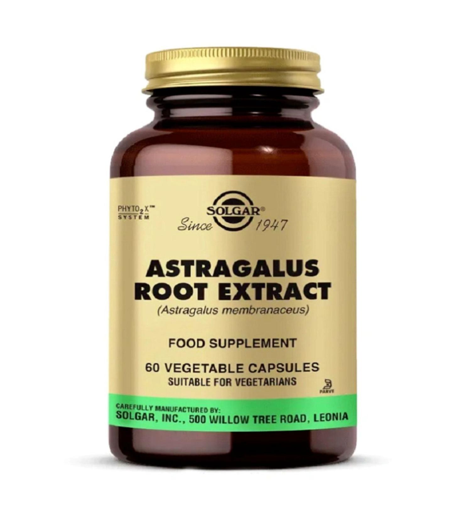 Solgar Astragalus 60 Capsules - Buy Online on GoSupps.com