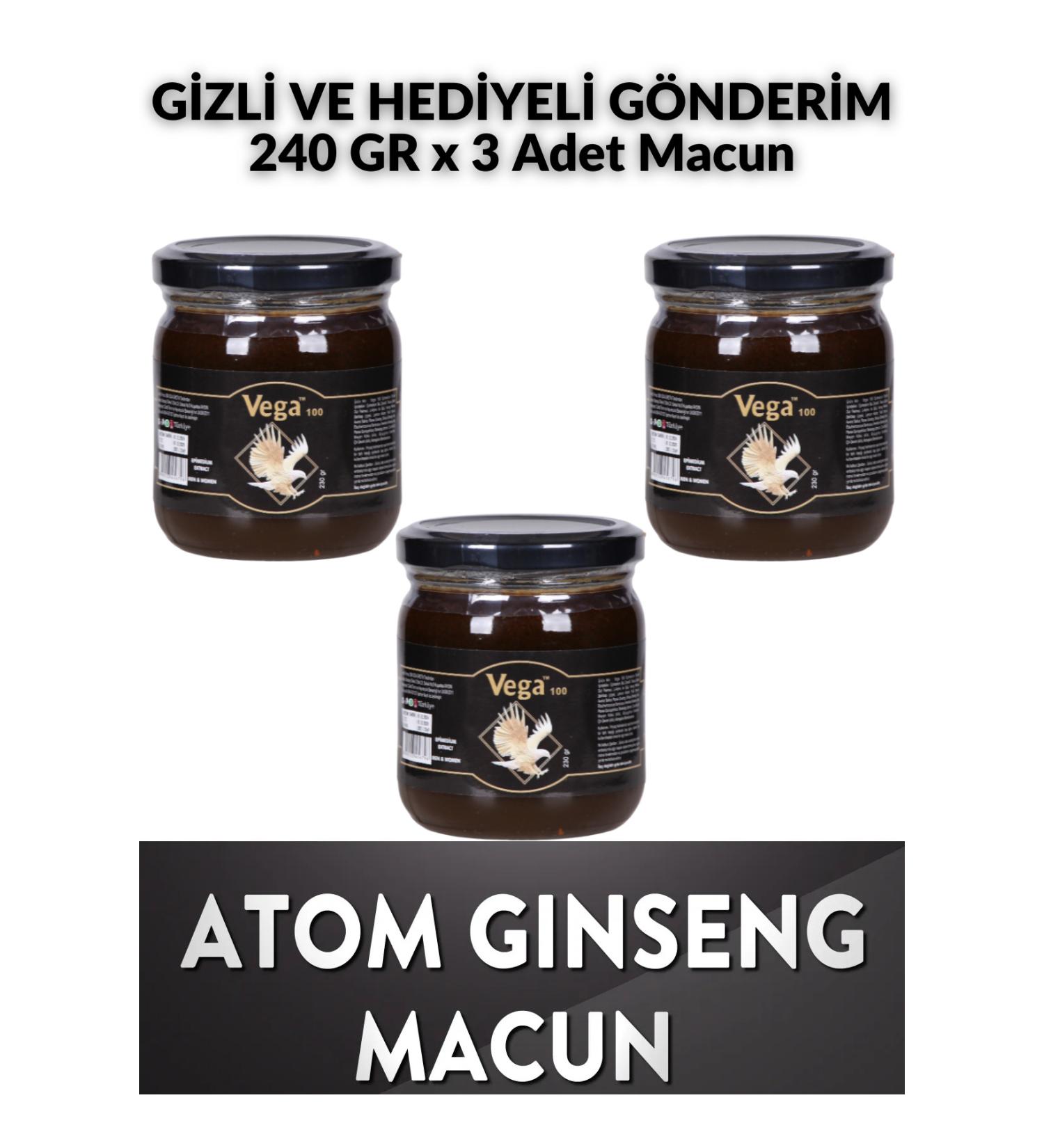 GENERAL Life Vega 100 Chakra Herb Special P nis Performance Enhancing Paste 240 GR x 3 Pieces