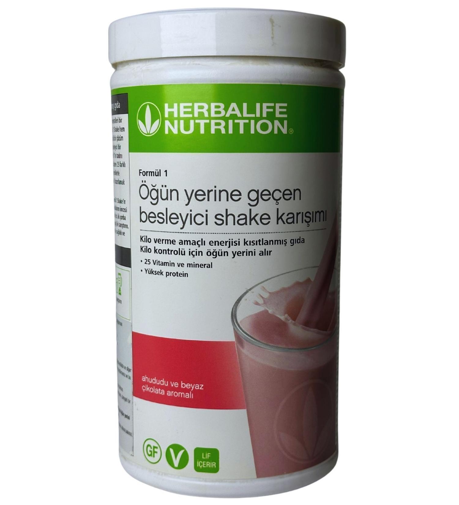 Herbalife Formula 1 Meal Replacement Nutritious Raspberry Shake 1 Piece - Buy Online on GoSupps.com