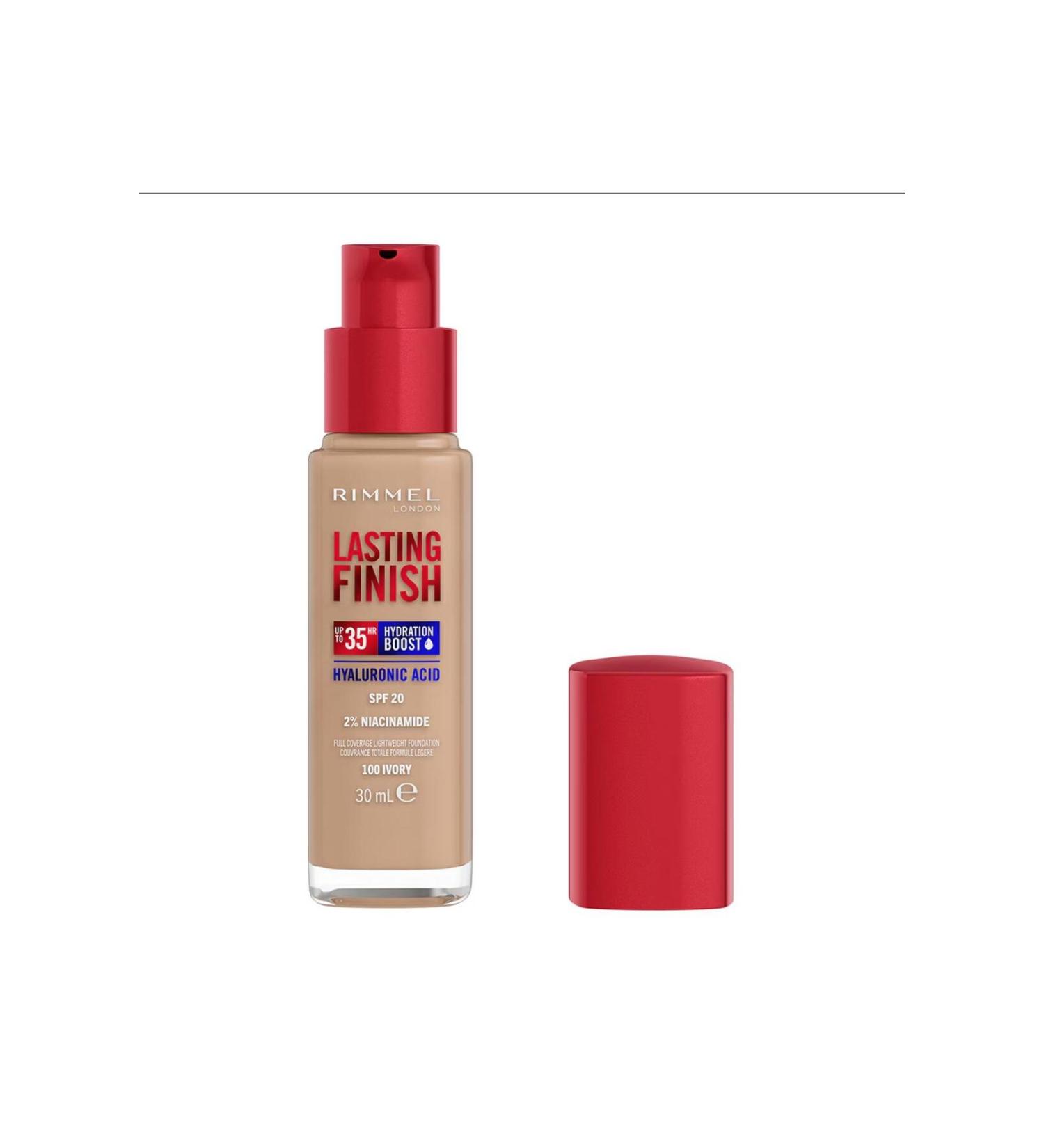 Rimmel London Foundation - Lasting Finish Foundation 100 Ivory 3607345379036 - Buy Online on GoSupps.com