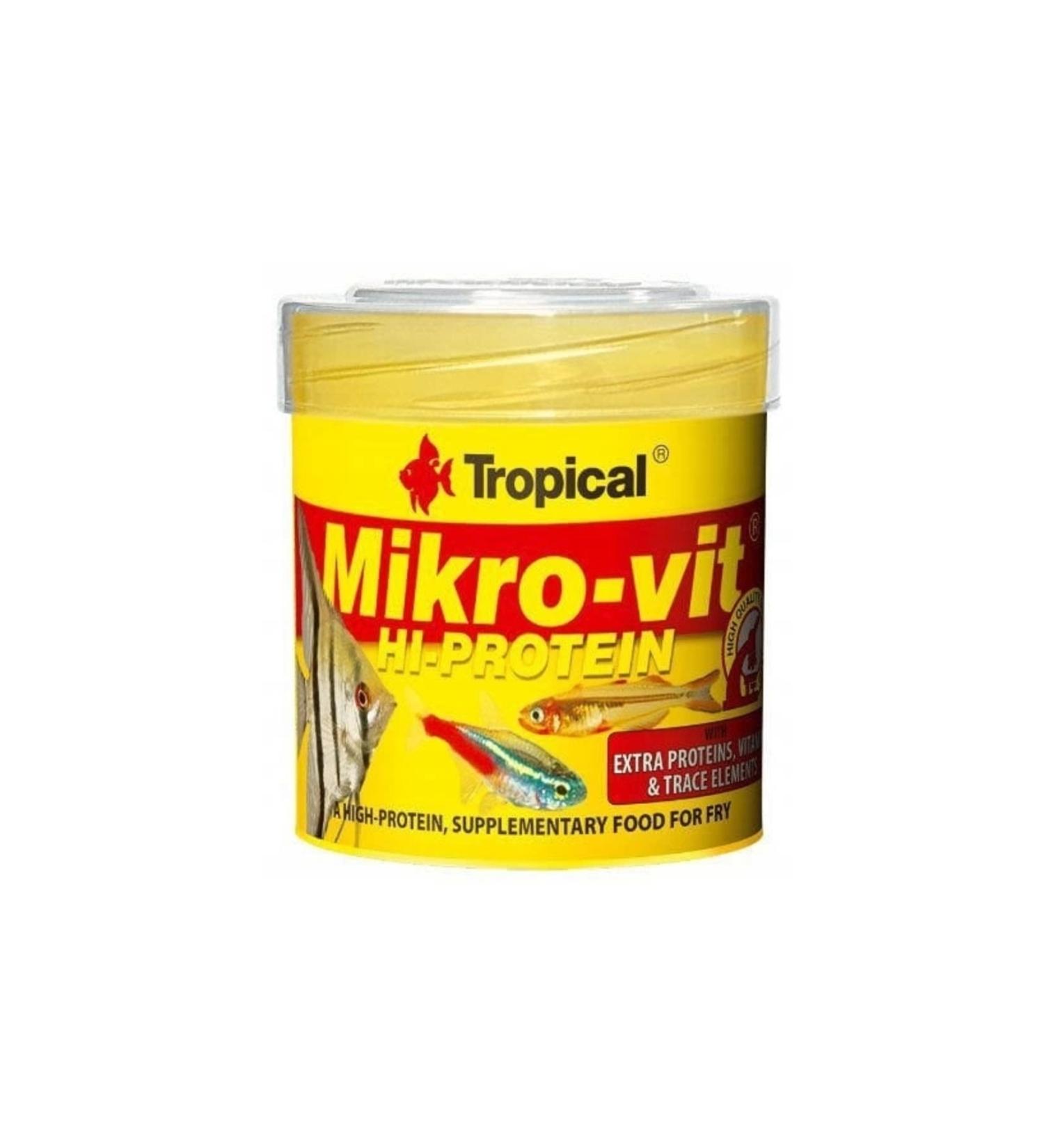 Micro-vit Hi-protein High Protein Fish Food for Young Fish 50 ml 32 gr