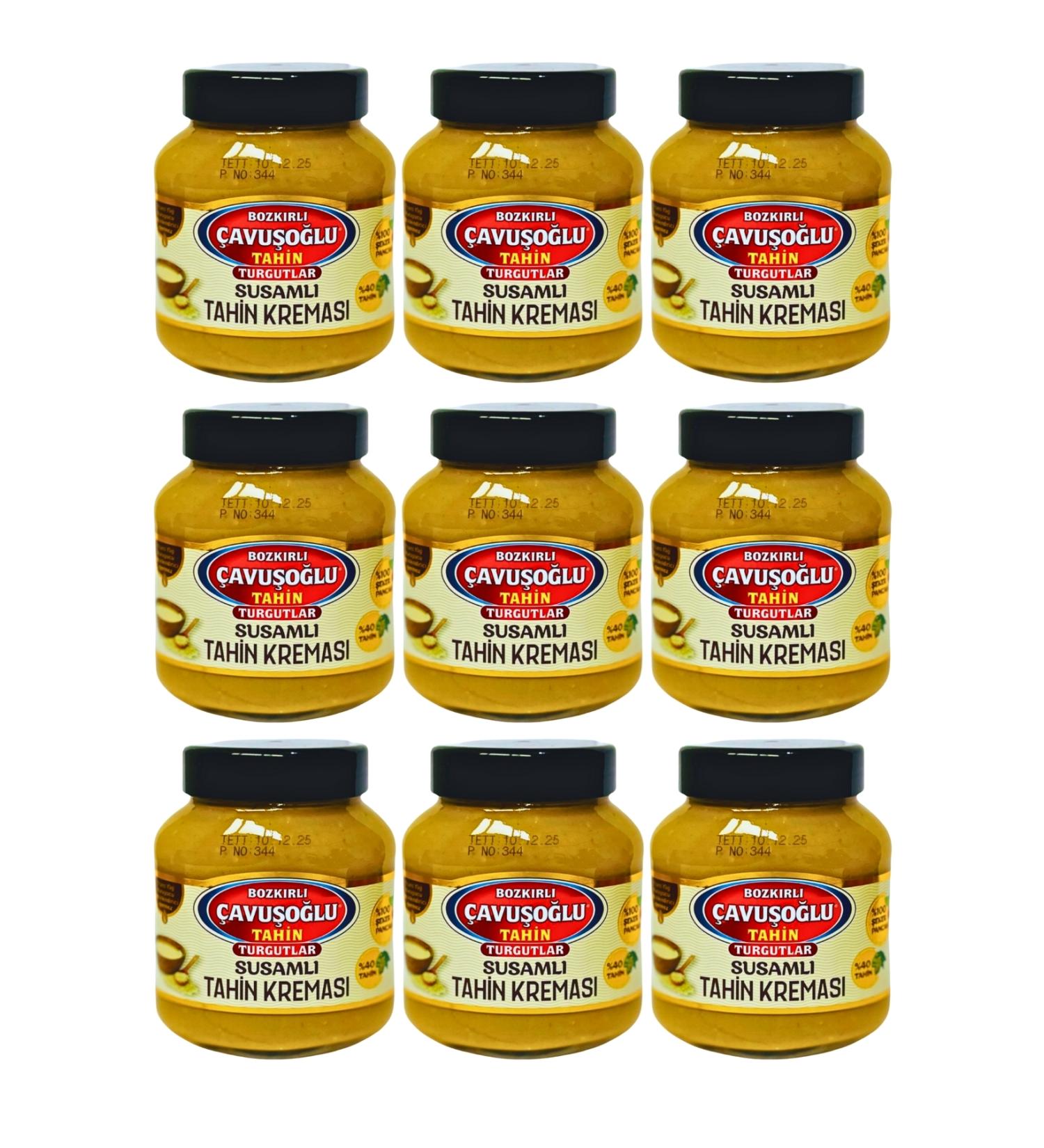 Bozk rl avu o lu avu o lu Sesame Tahini Cream 330 gr x 9 Pieces