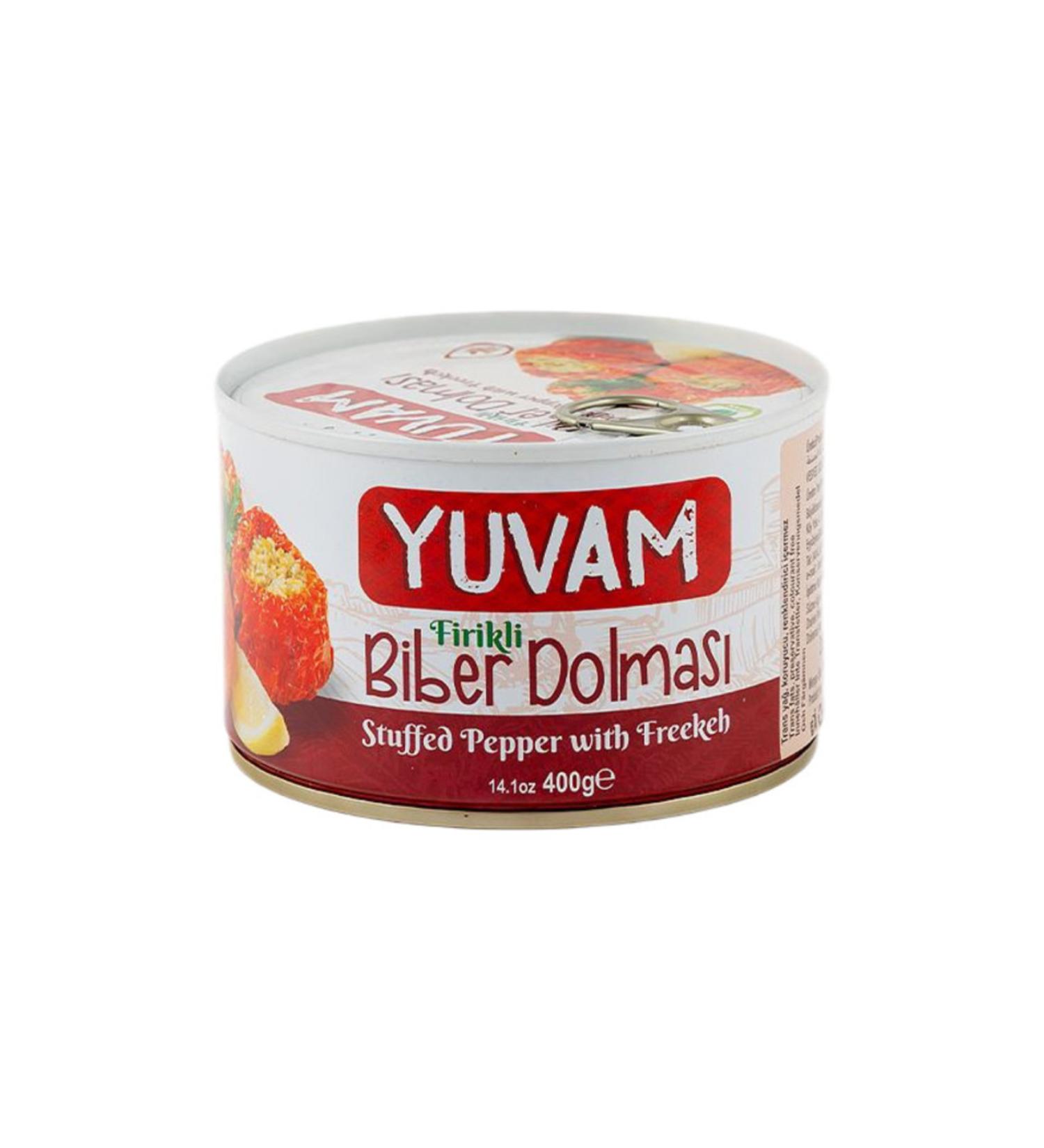 Yuvam Stuffed Peppers with Firik 400 Gr