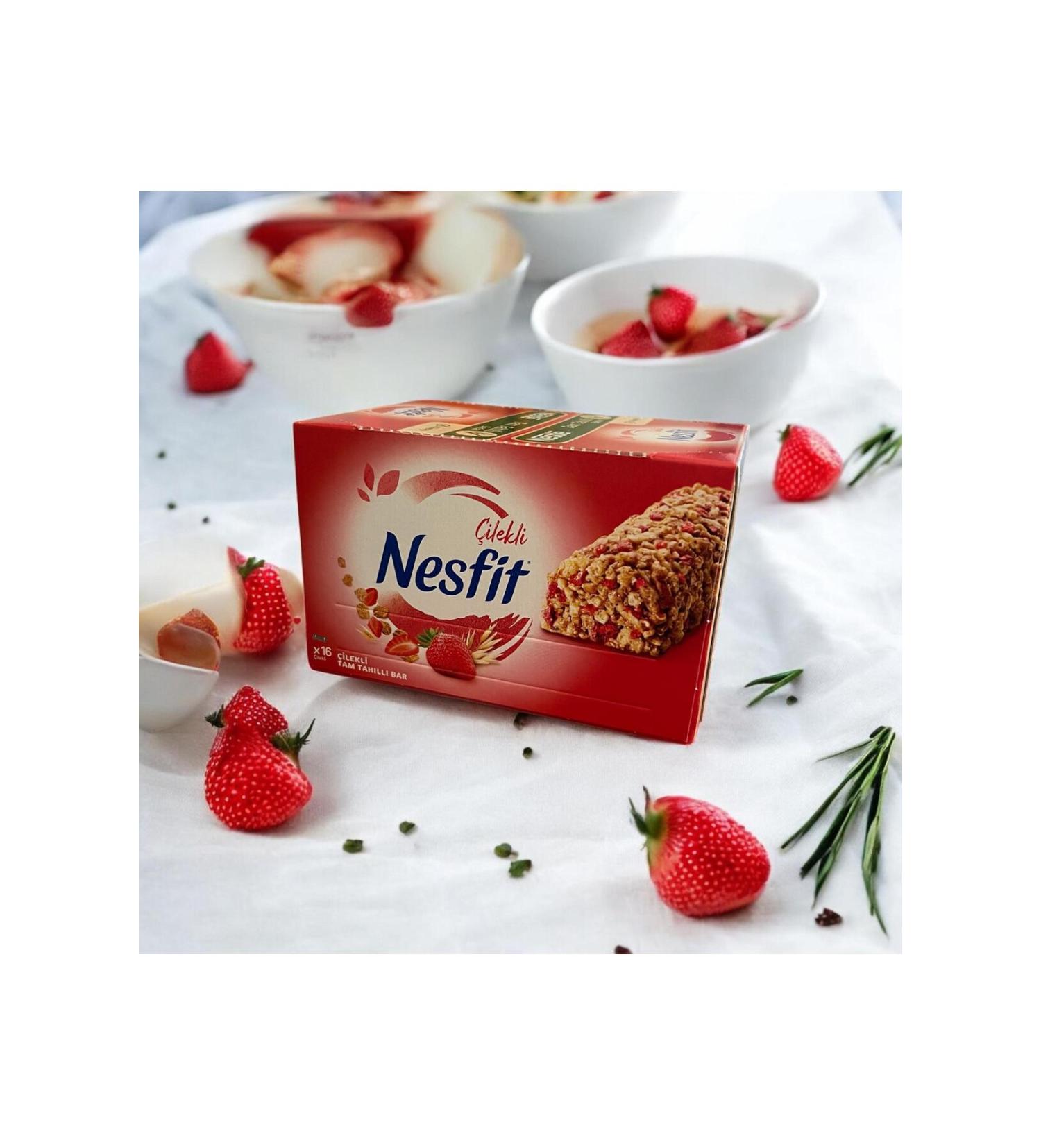 Nestle Nesfit Strawberry (16*23.5g) 376 g - Buy Online on GoSupps.com