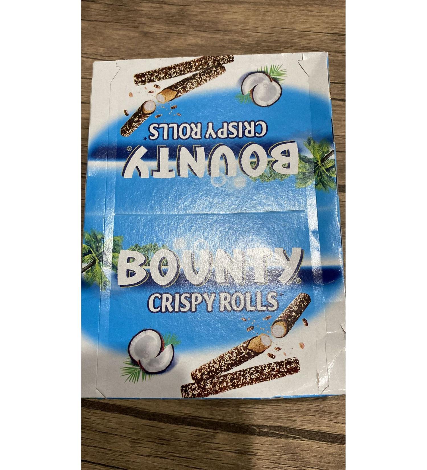 Bounty Coconut Crispy Rolls 23.4 G*24 PIECES