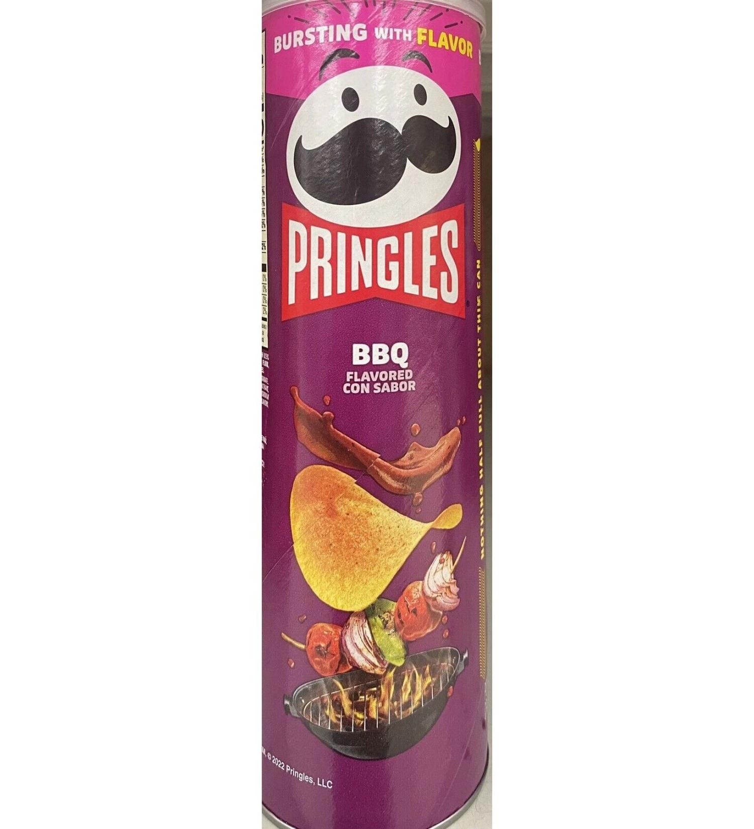 Pringles Bbq Flavored Con Sabor Potato Crisps 158 gr