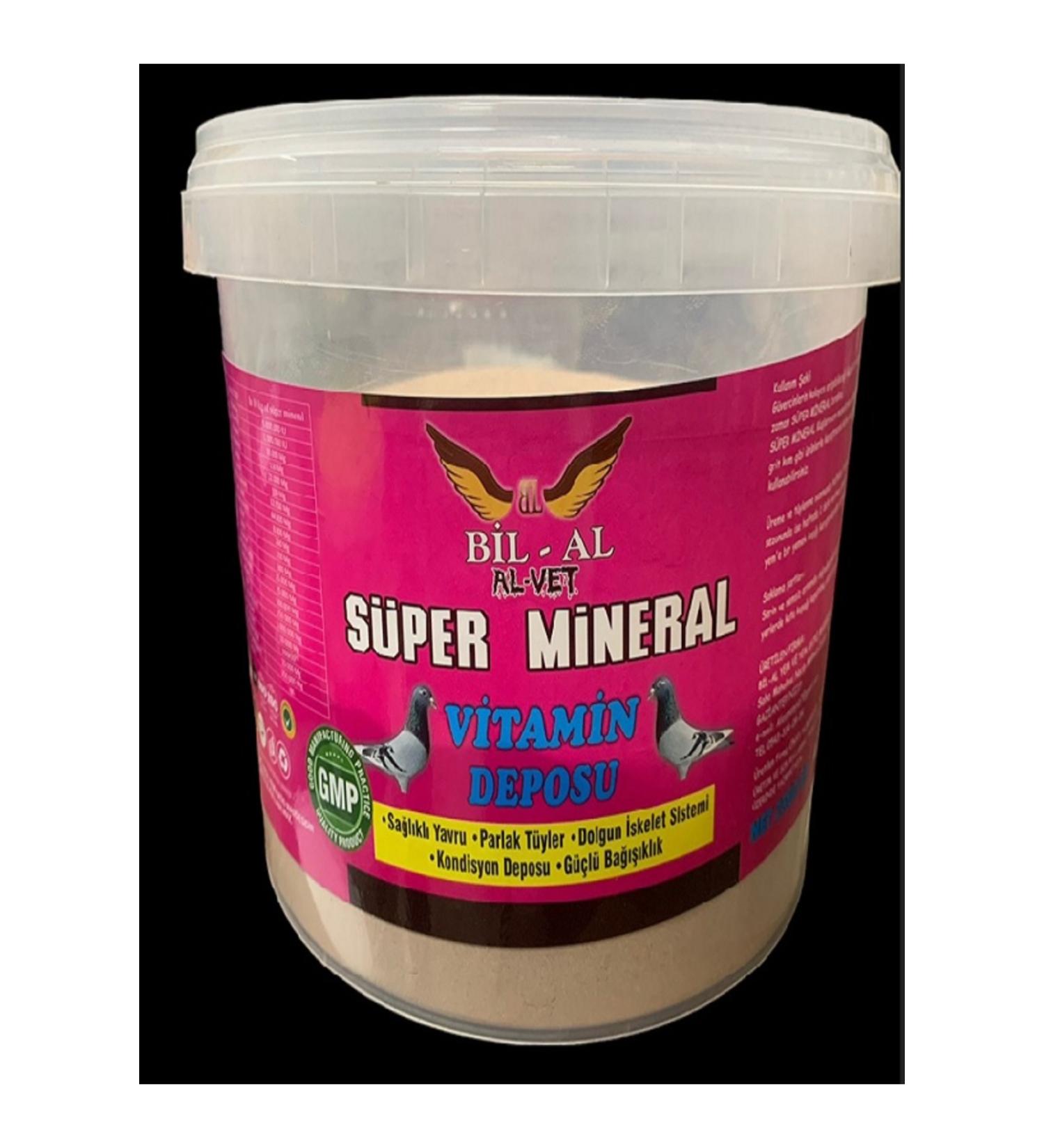 bilal B L-AL SUPER MINERAL VITAMIN STORAGE 2.5 KG BIRD POULTRY