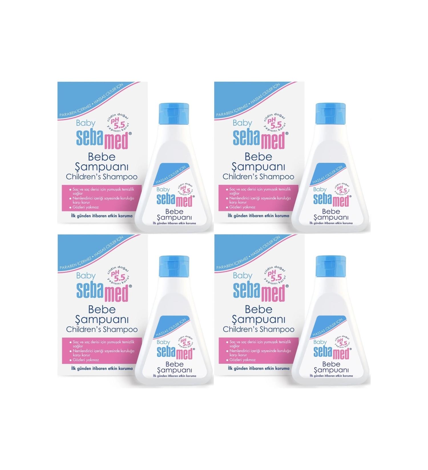 Sebamed Baby Shampoo 250ML (Set of 4)