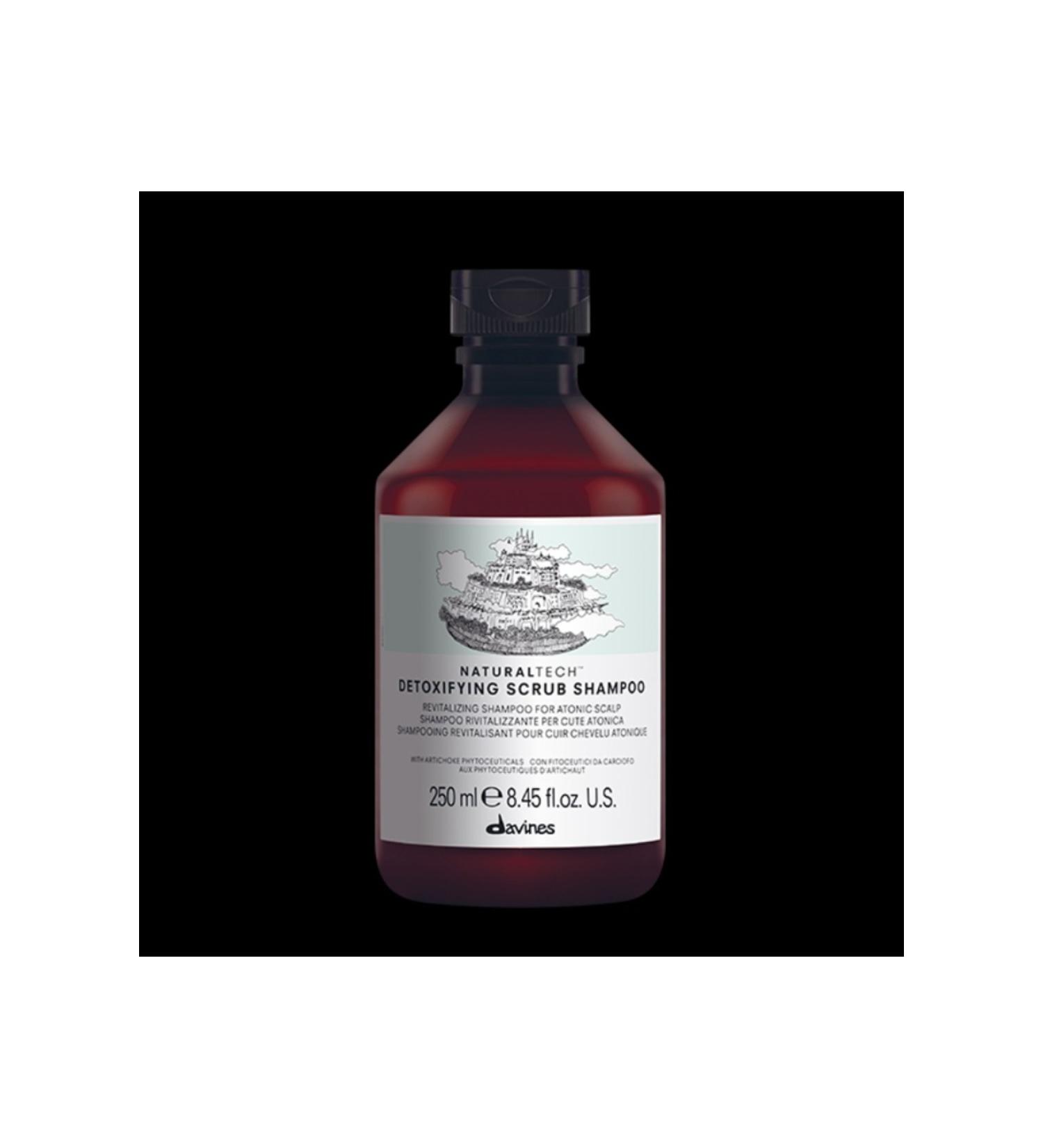 Davines Professional DETOXIFYING SCRUB SHAMPOO Granular shampoo with detox effect.