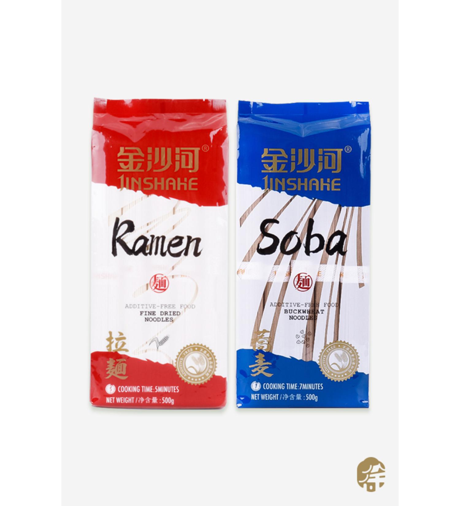 JINSHAHE Ramen & Soba Noodles (Ramen & Soba Noodle Set) - 1PCS - Buy Online on GoSupps.com