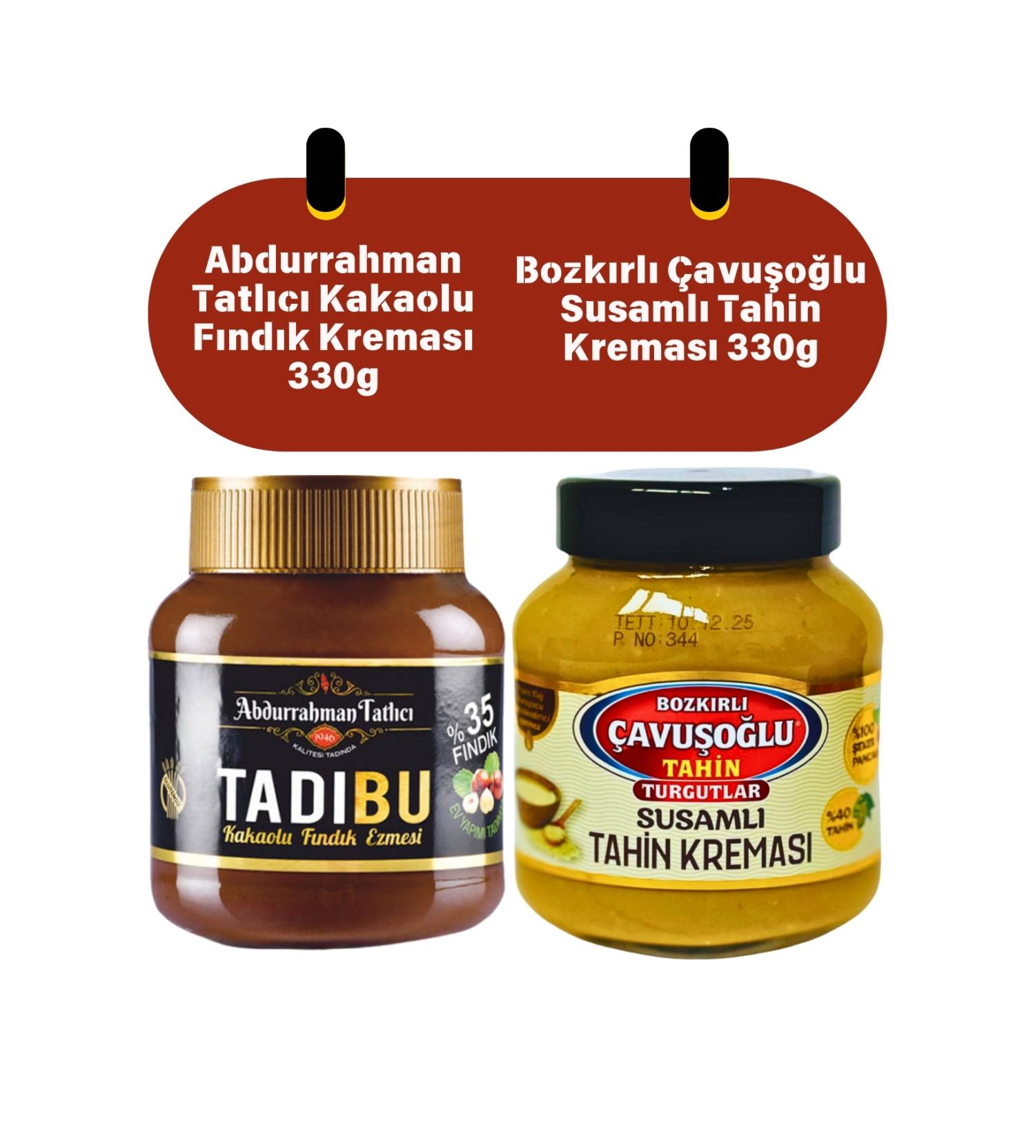 Abdurrahman Tatl c Abdurrahman Tatl c Tad bu 330 gr + avu o lu Sesame Tahini Cream 330 gr