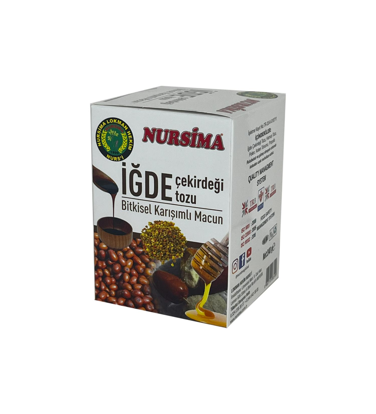 Nursima Oleaster Seed Powder Herbal Mixed Paste 240 gr