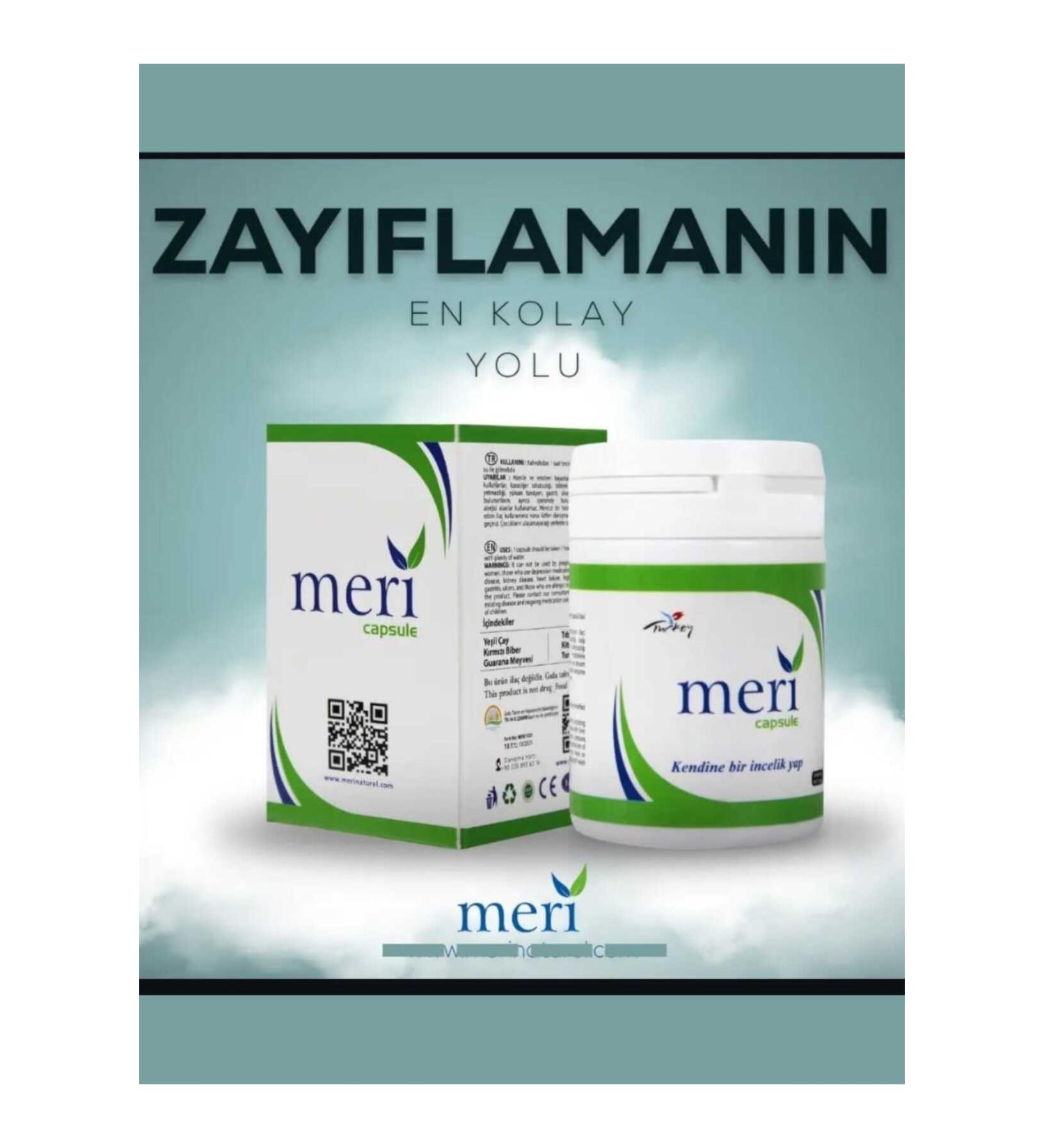 Meri Detox Meri Naturel Meri Capsule 30 1 Month Use - Buy Online on GoSupps.com