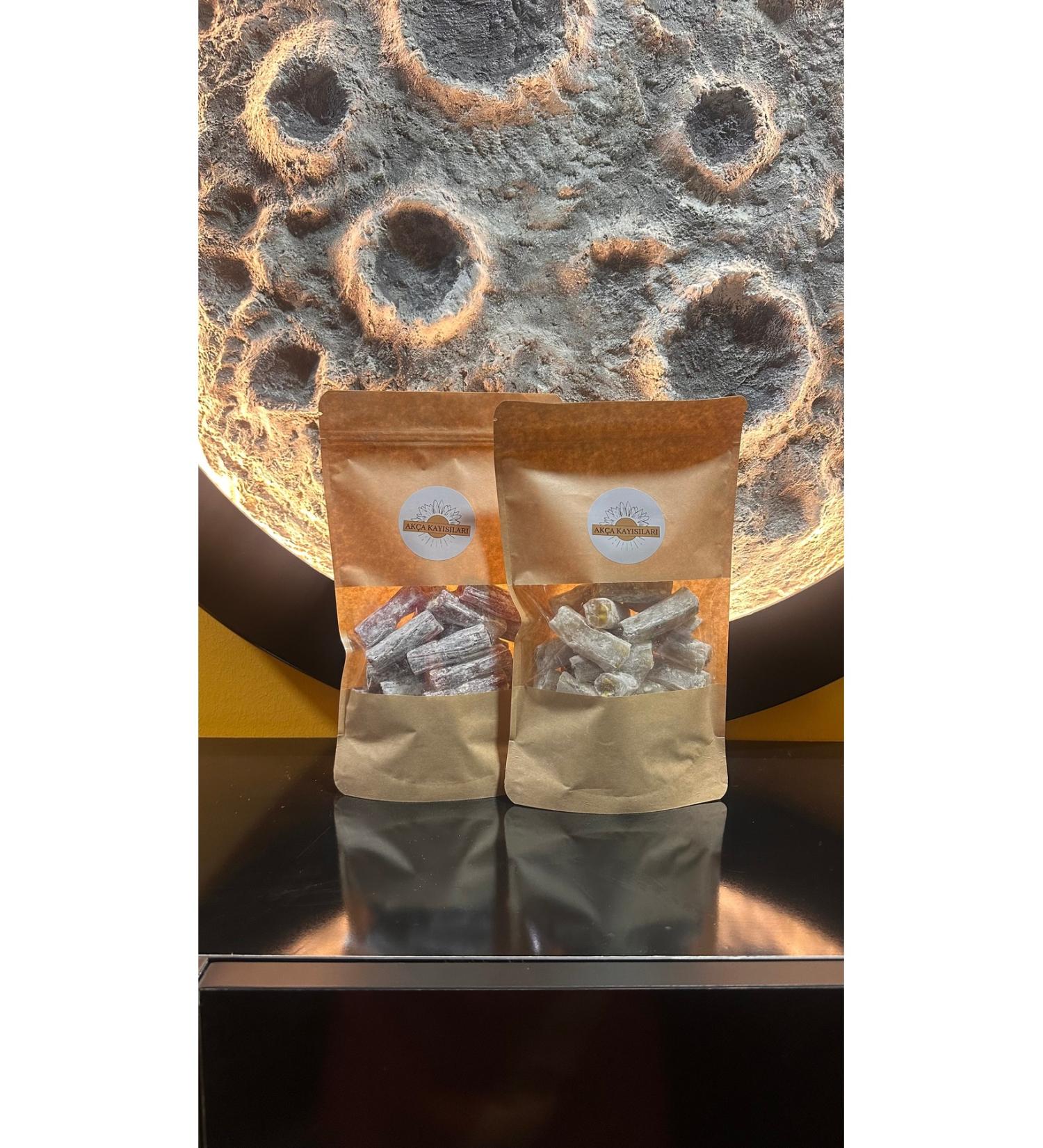 AK A 2-Piece Wick Turkish Delight Package (200 gr Plain/200 gr Pomegranate)