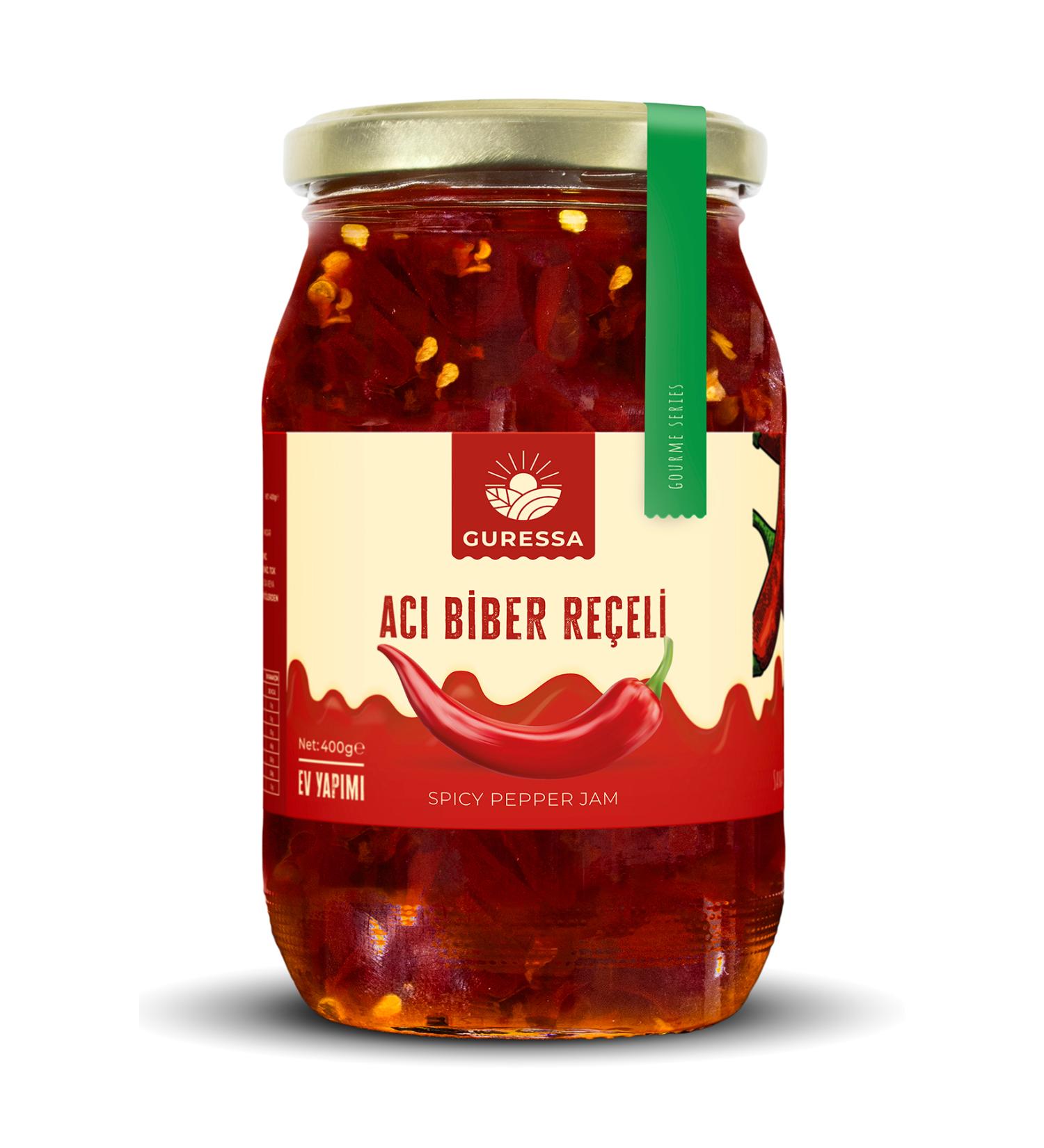 GURESSA Hot Pepper Jam 400 Gr Natural Homemade - Buy Online on GoSupps.com