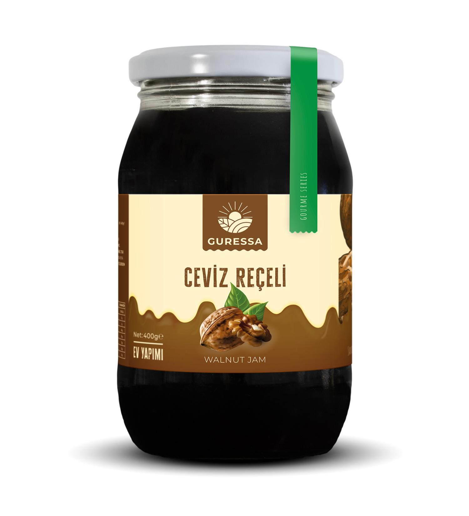 GURESSA Walnut Jam 400 Gr Natural Homemade
