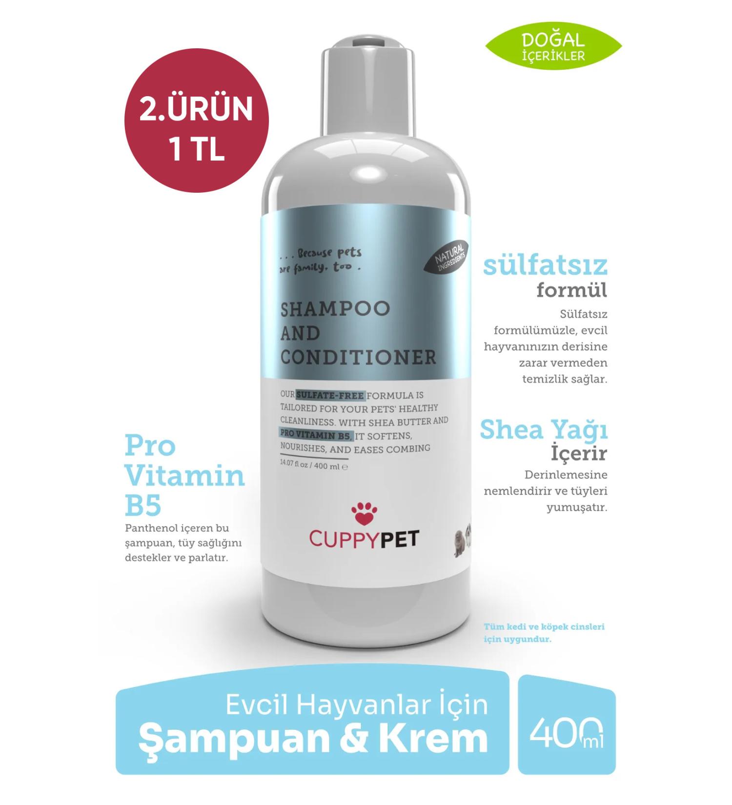 CuppyPet Cat Conditioner Shampoo - Buy Online on GoSupps.com