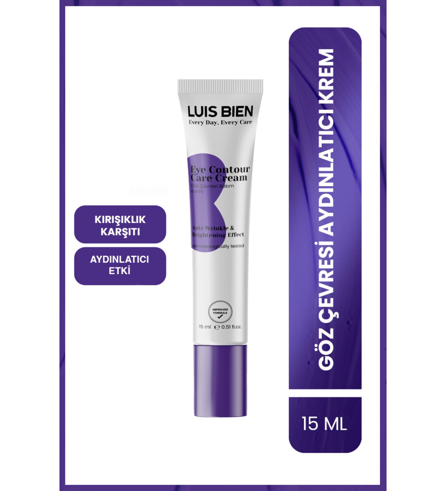 Luis Bien Eye Contour Brightening Cream | 15ml | Eye Contour Care - Buy Online on GoSupps.com
