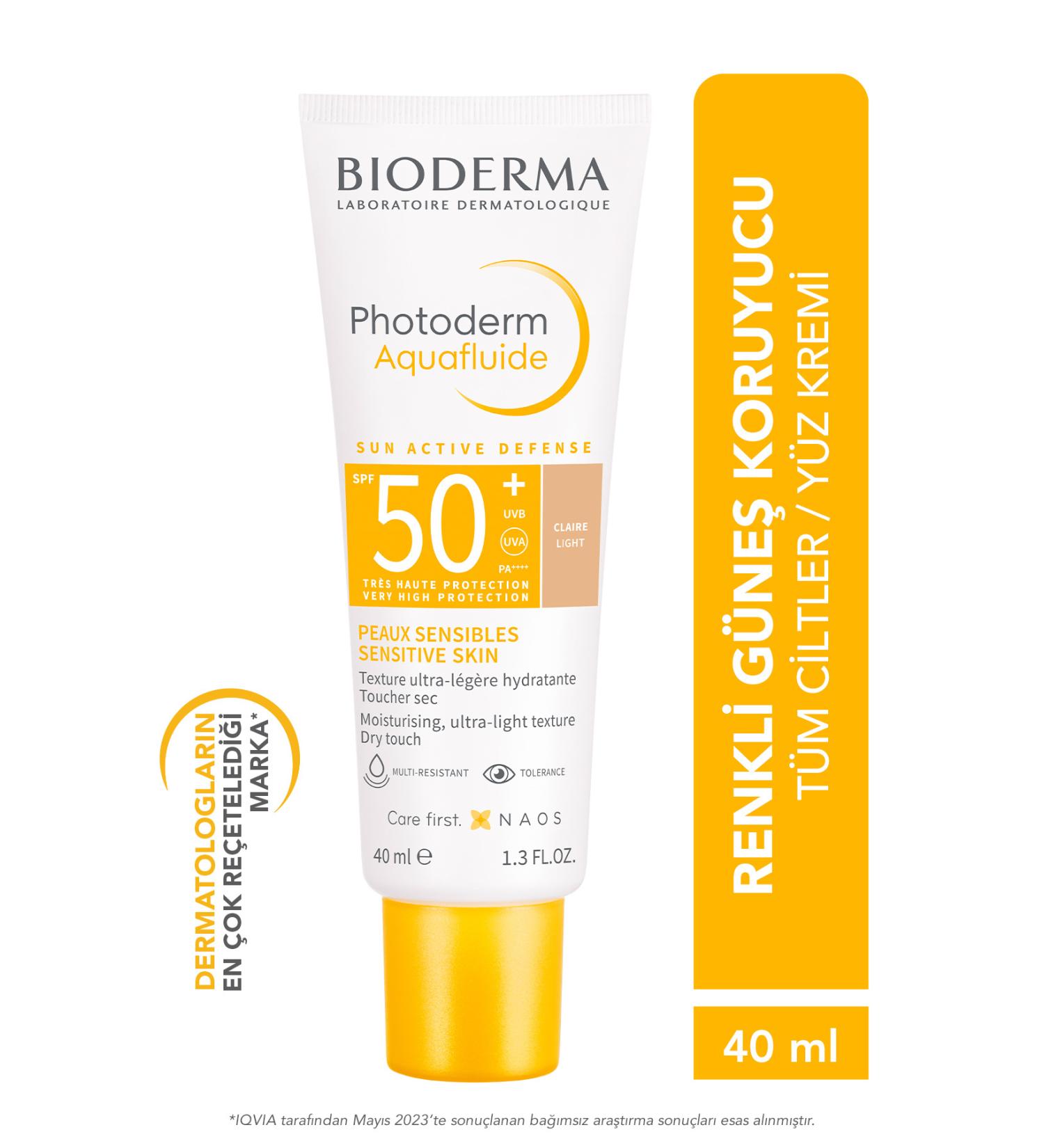Bioderma Photoderm Aquafluide Spf50 Light 40 ml - Buy Online on GoSupps.com