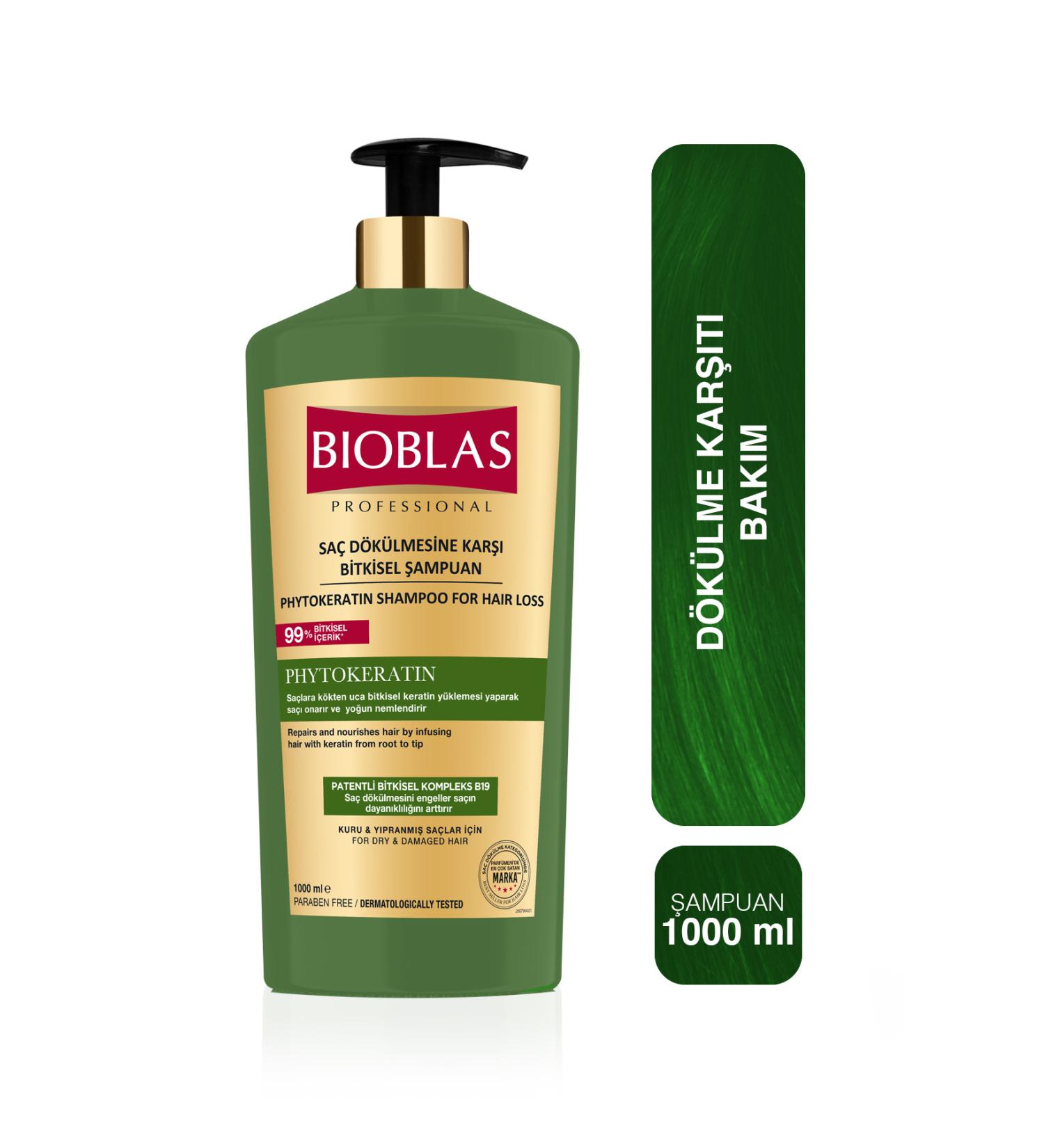 Bioblas Phyto Keratin Shampoo 1000 ml - Buy Online on GoSupps.com