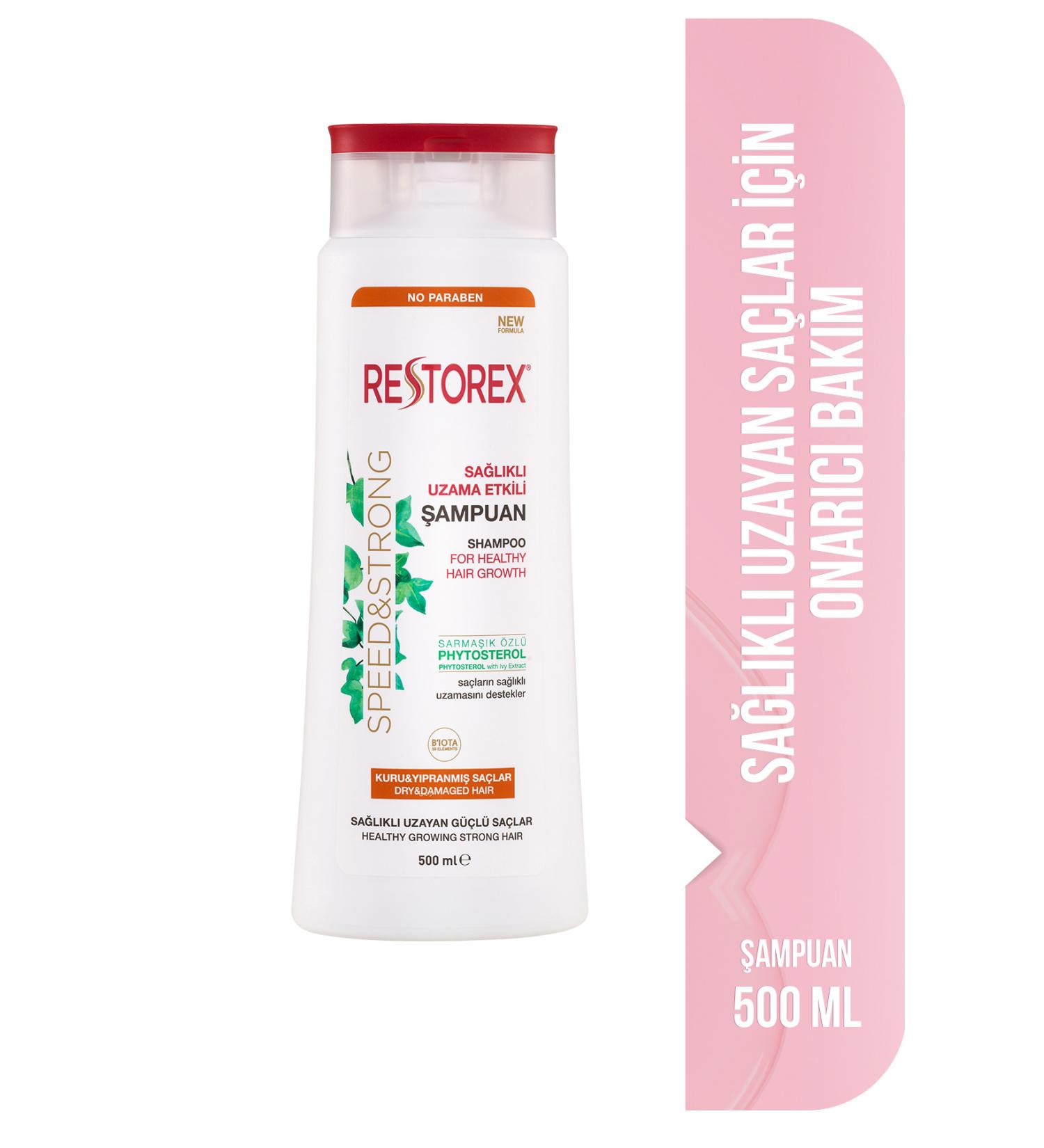 Restorex Shampoo for Dry and Damaged Hair 500 ml - Buy Online on GoSupps.com