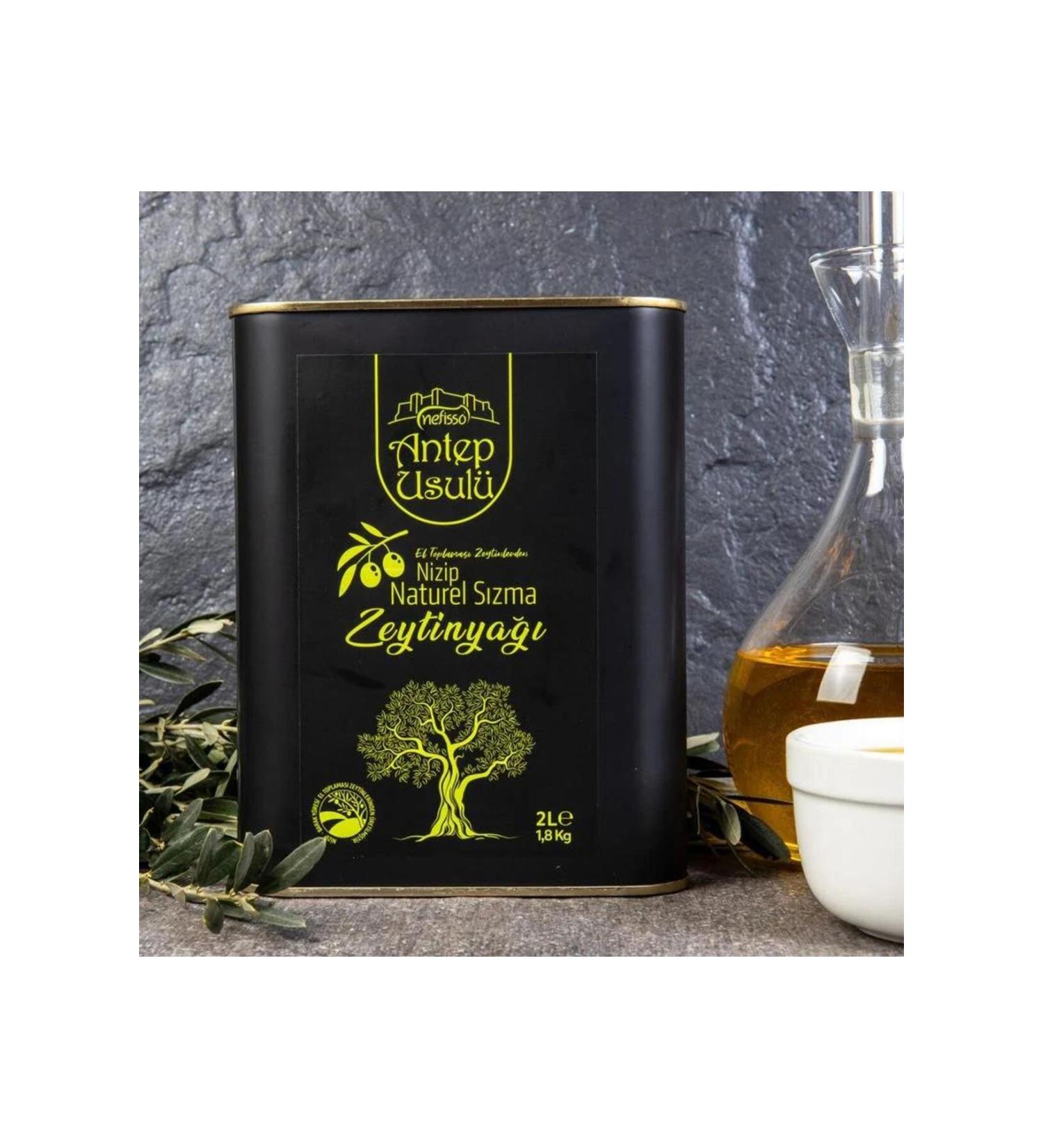 NEF SSO N Z P NATURAL EXTRA VIRGIN OLIVE OIL 2000 ML - 1800 G TIN