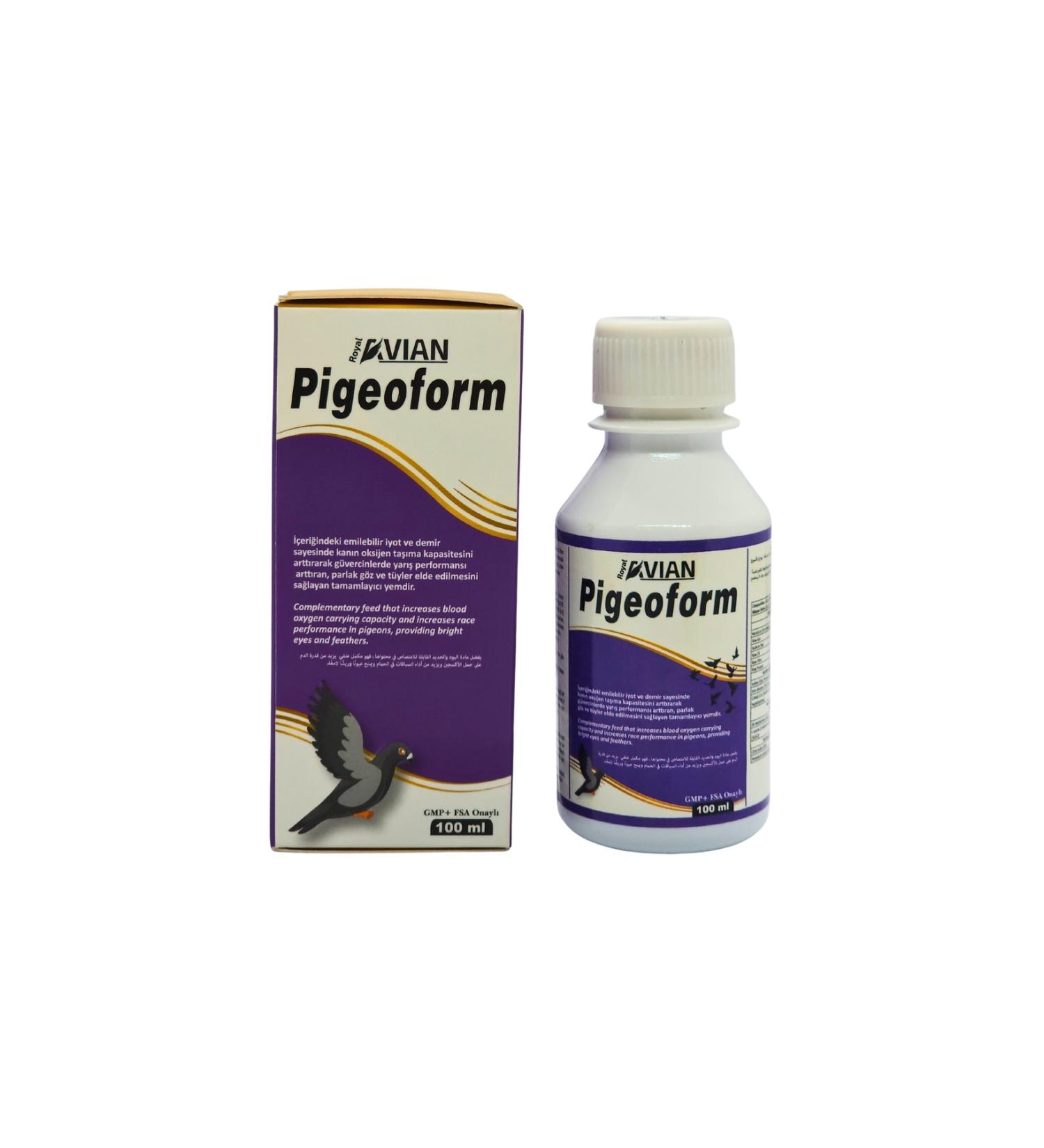 Royal la Royal la Pigeoform 100 Ml. Performance Enhancing Feed