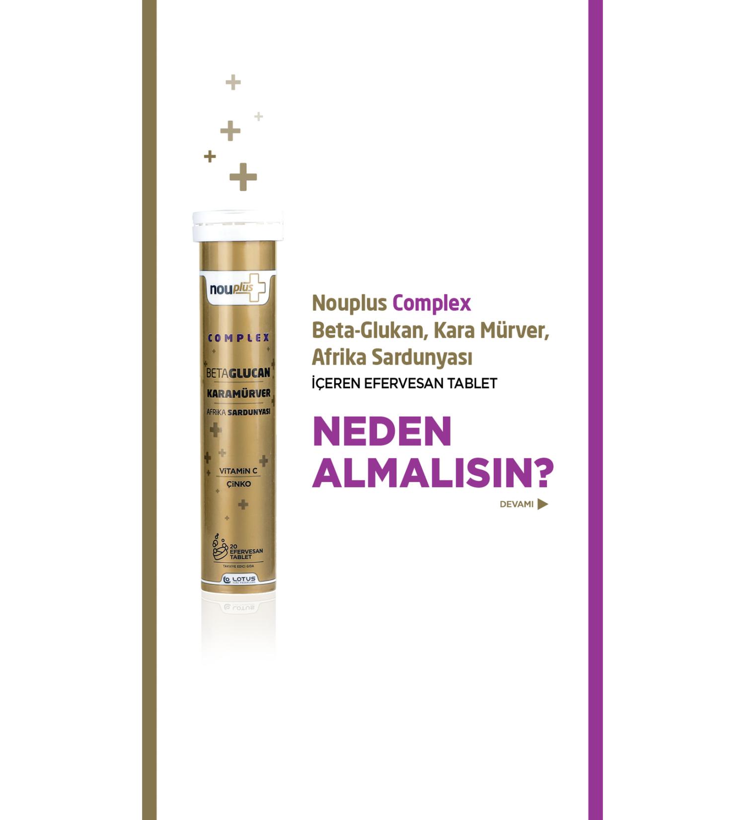 Nouplus Complex 20 Effervescent Tablets - Buy Online on GoSupps.com