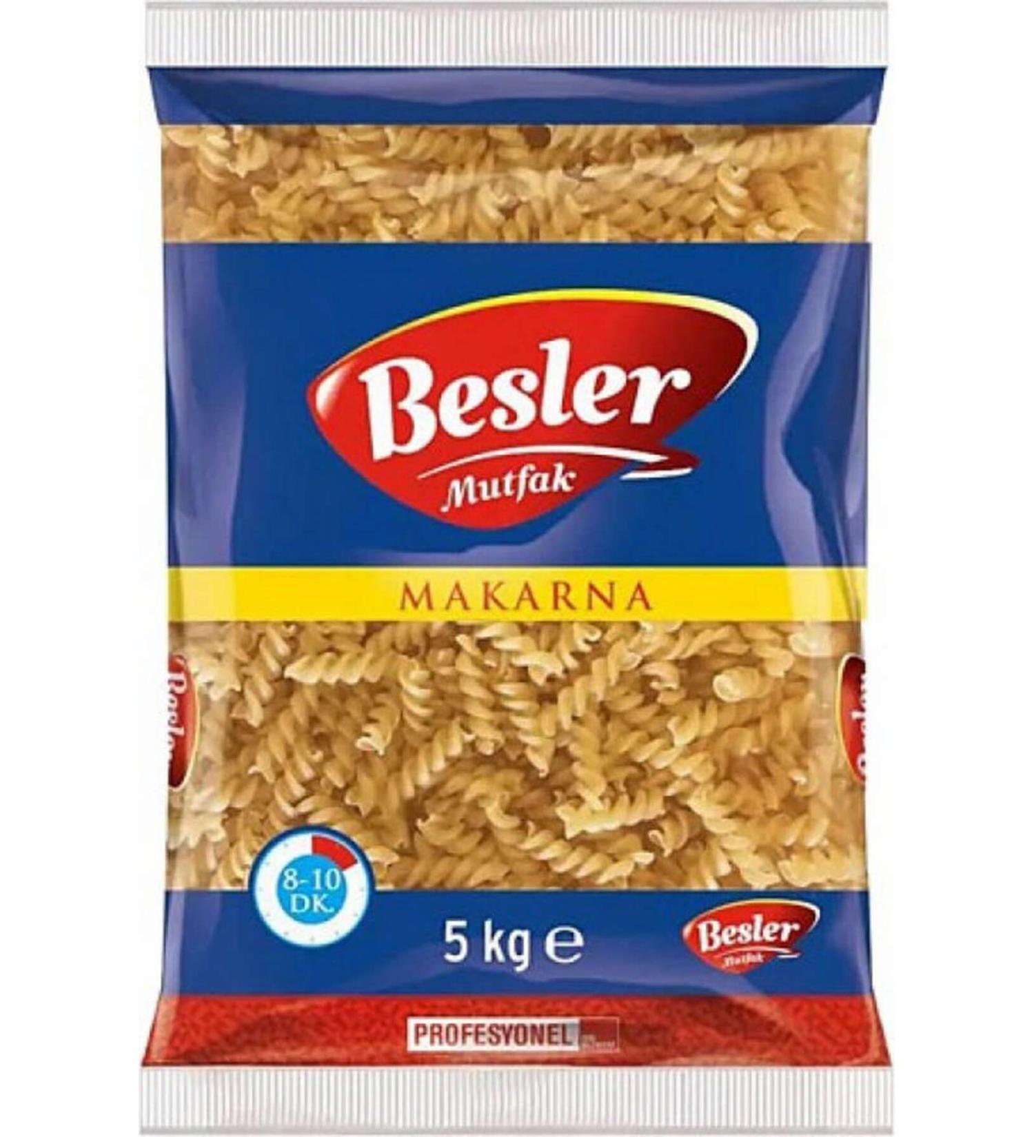 Our Kitchen Besler Kitchen Spiral Pasta 5 Kg 431119