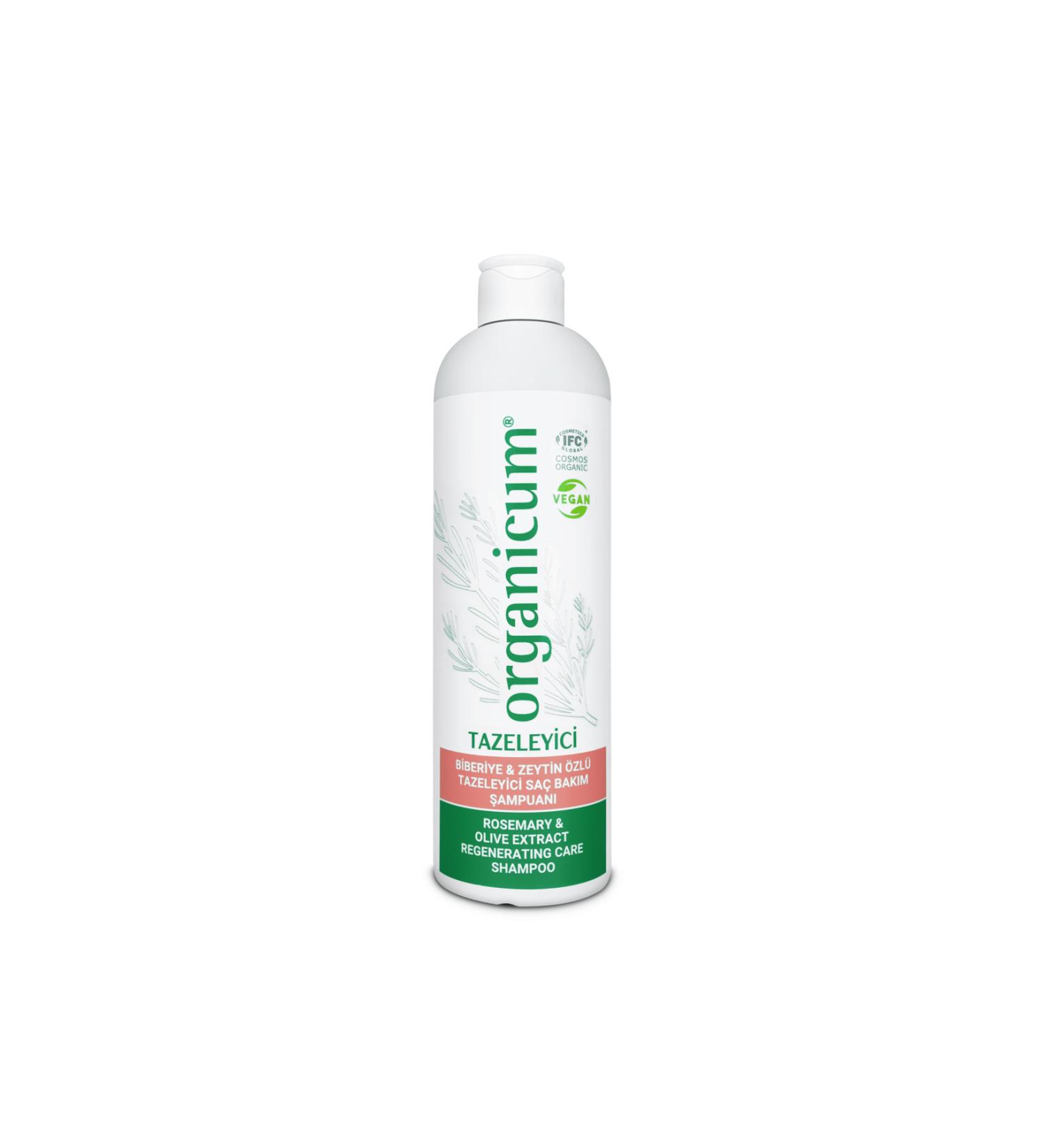Organicum Rosemary and Olive Extract Refreshing Care Shampoo - Buy Online on GoSupps.com
