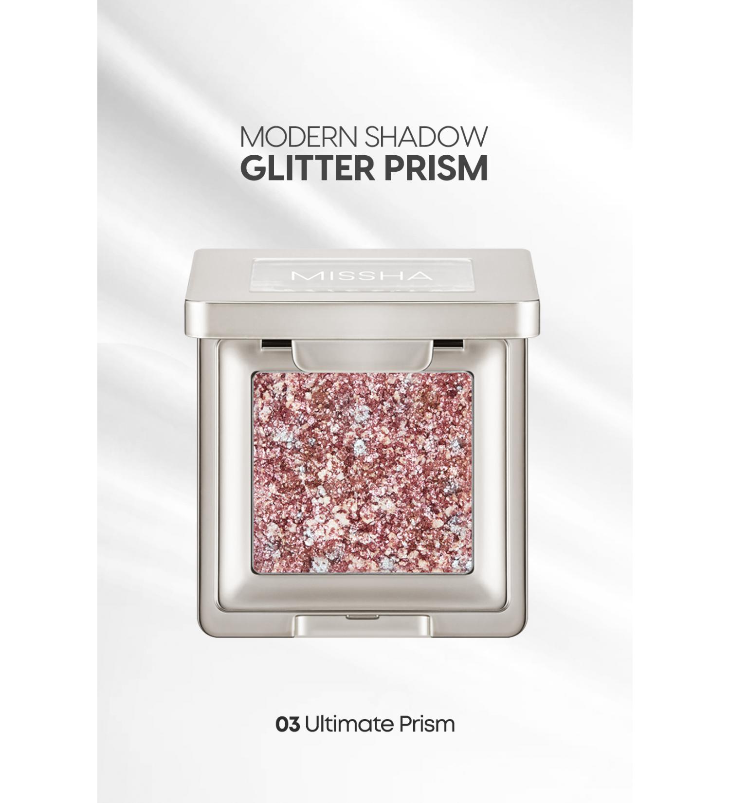 Missha Non-Clumping Handmade Holographic Glitter Eyeshadow Modern Shadow Glitter Prism (No.3 Ultimate Prism) - Buy Online on GoSupps.com