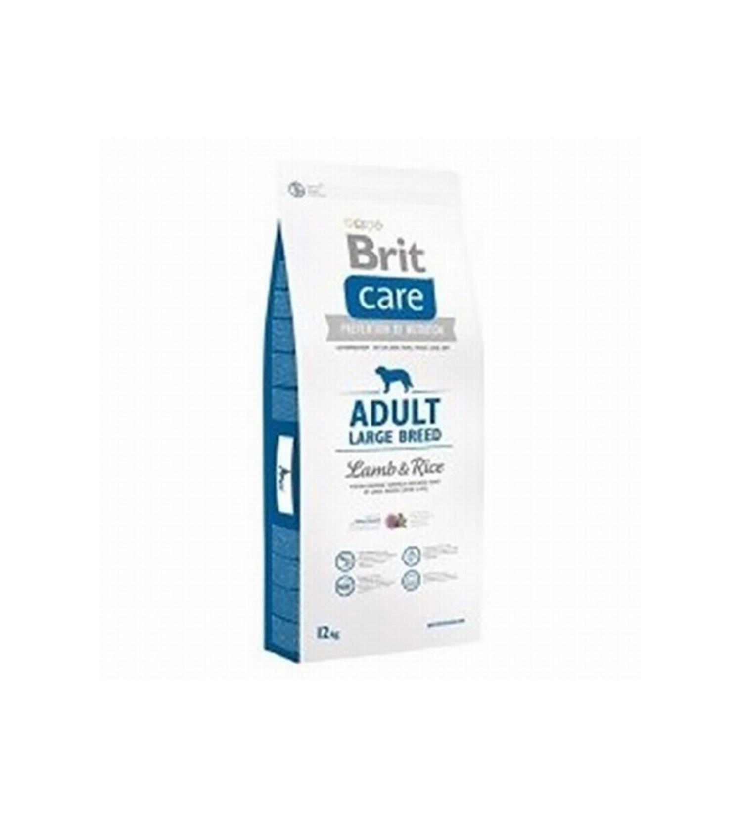 Brit Care Hypoallergenic Adult Large Breed Lamb Large Breed Adult Dog Food 12 Kg - Buy Online on GoSupps.com