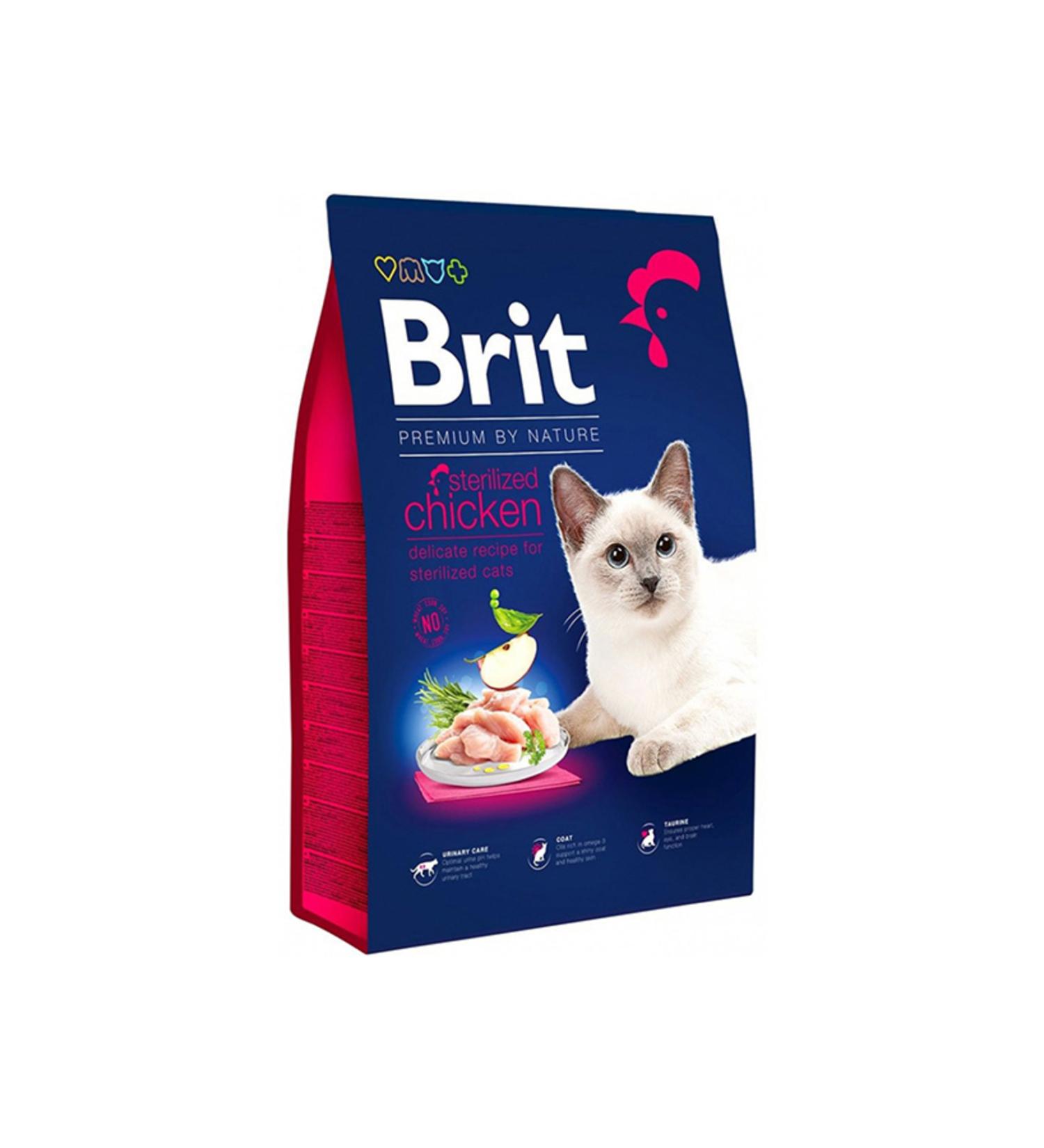 Brit Care Premium Sterilized Chicken Cat Food 8 Kg