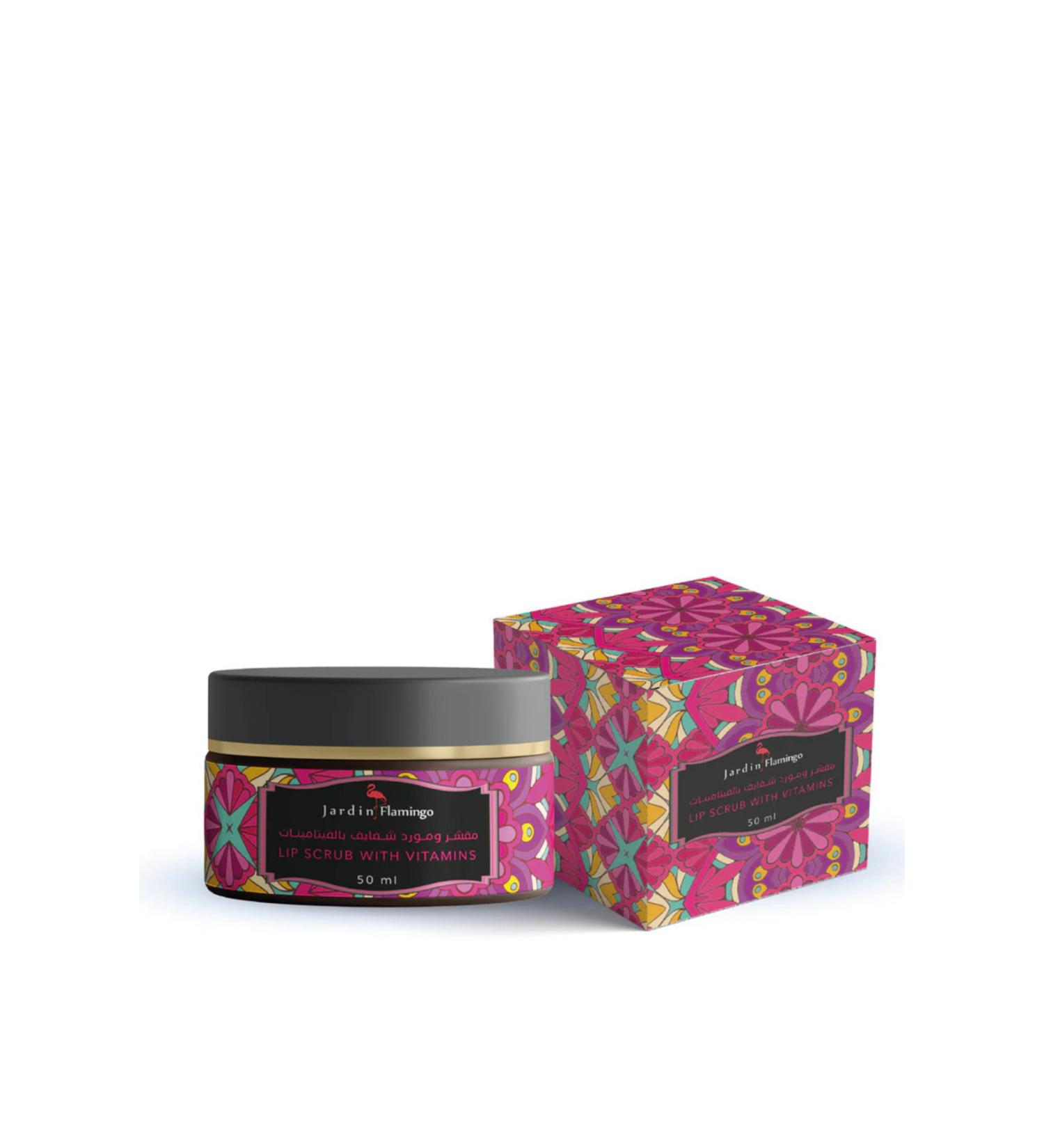 JARD N FLAMINGO LIP SCRUB WITH LIP PEELING VITAMIN 50G