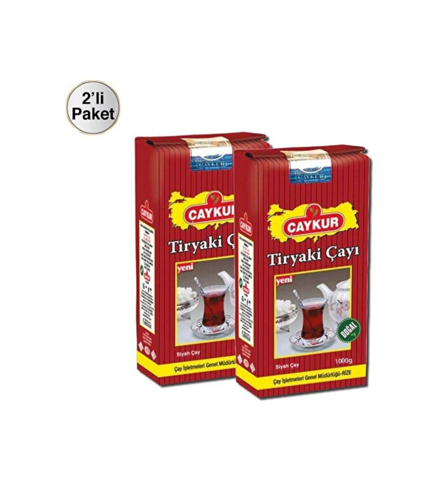 aykur Tiryaki Black Loose Tea 2 X 1 Kg