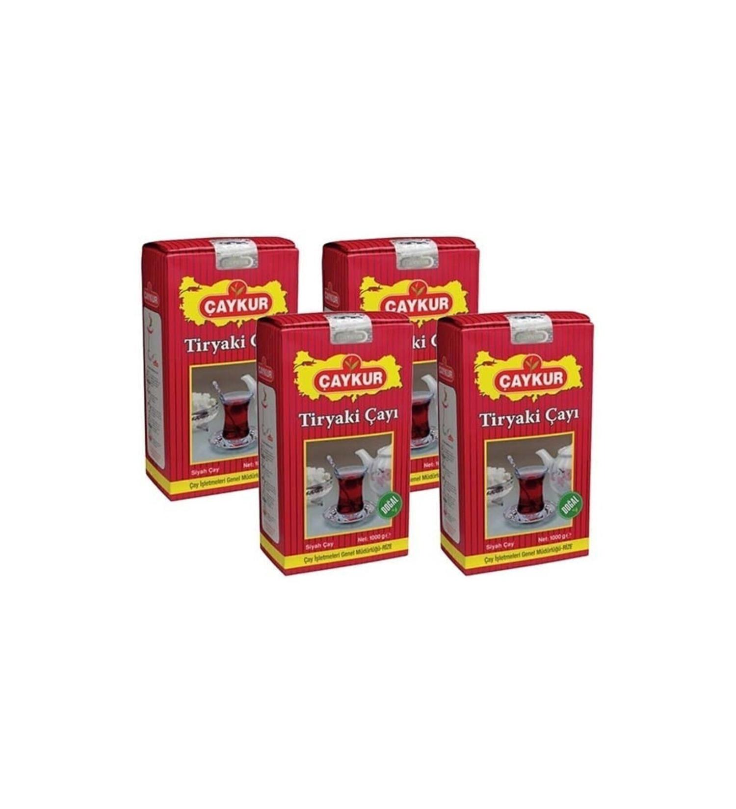 aykur Tiryaki Black Loose Tea 4 X 1 Kg