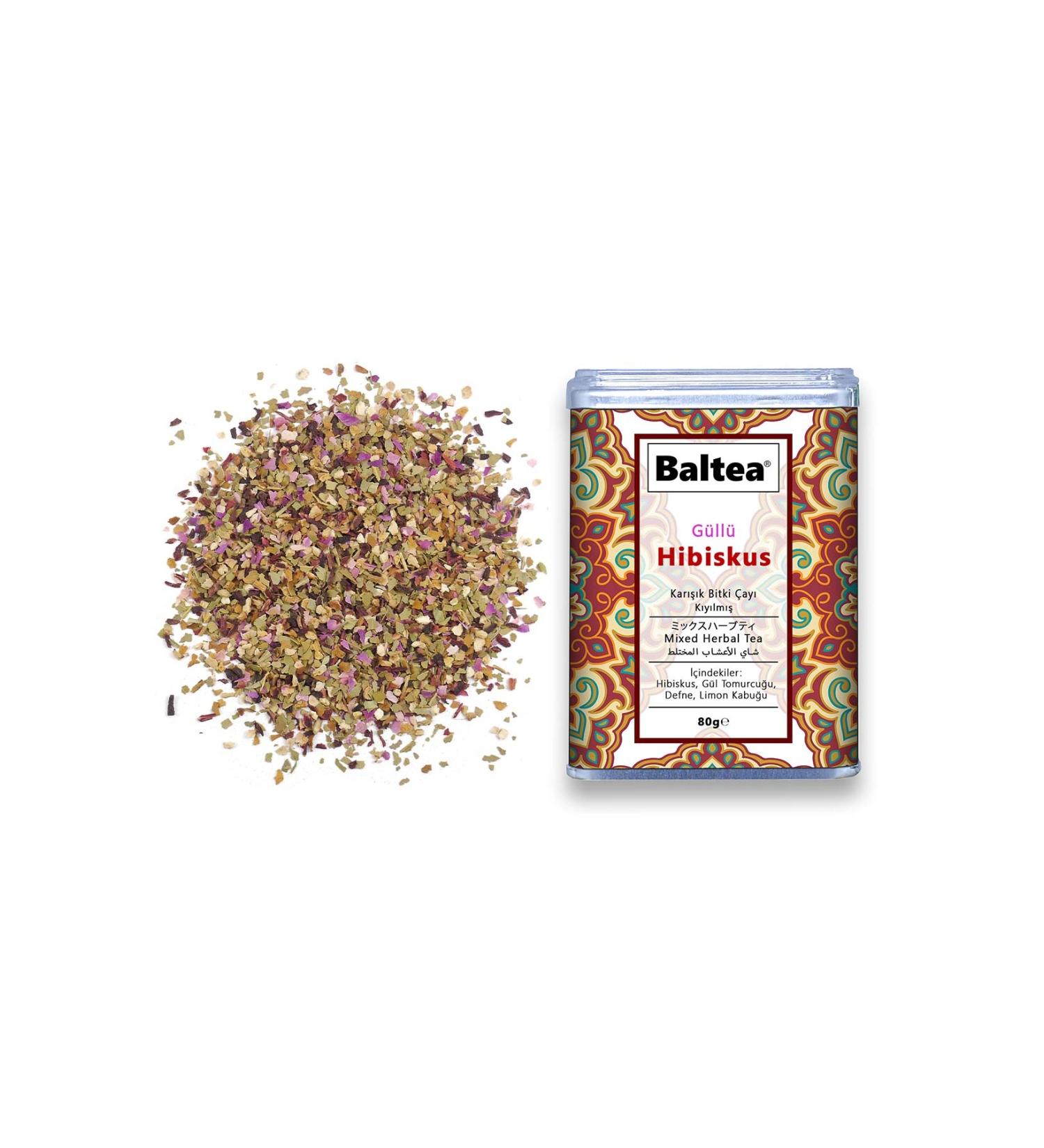 Baltea Rose Hibiscus Tea 80g