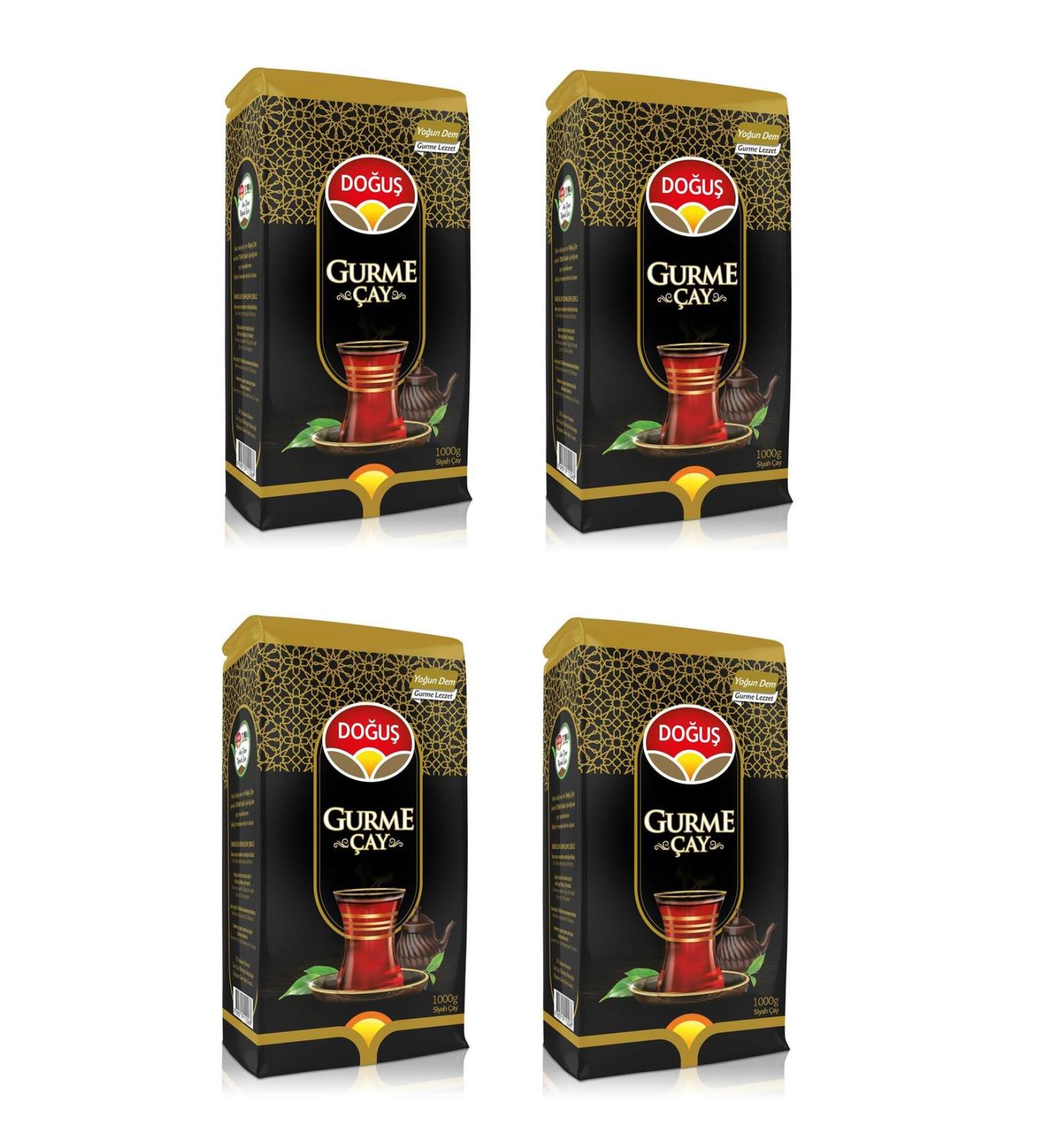 Dogus Dogus Gourmet Tea 1000 Gr X 4 Pieces