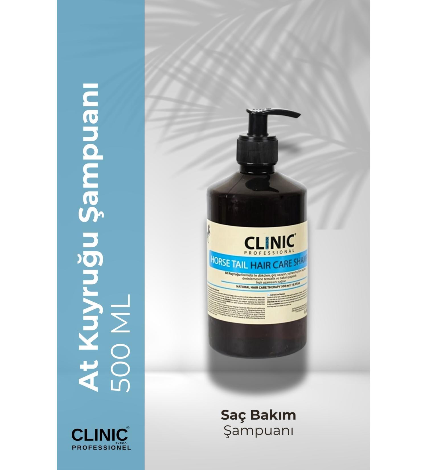 CLINIC PYROO Horsetail Hair Care Shampoo 500ml