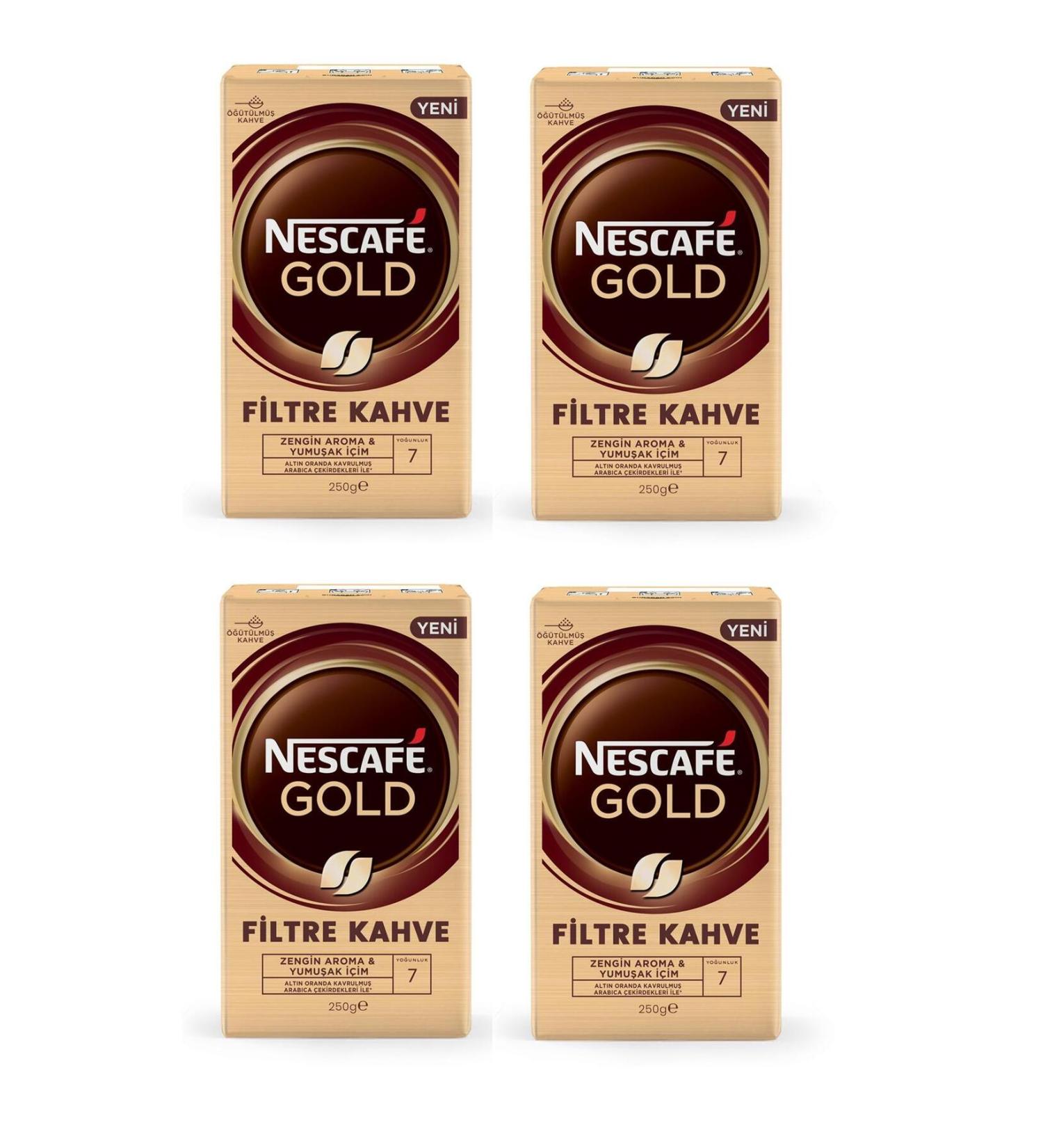 Nescafe Gold Filter Coffee 250 Gr X 4 Pieces