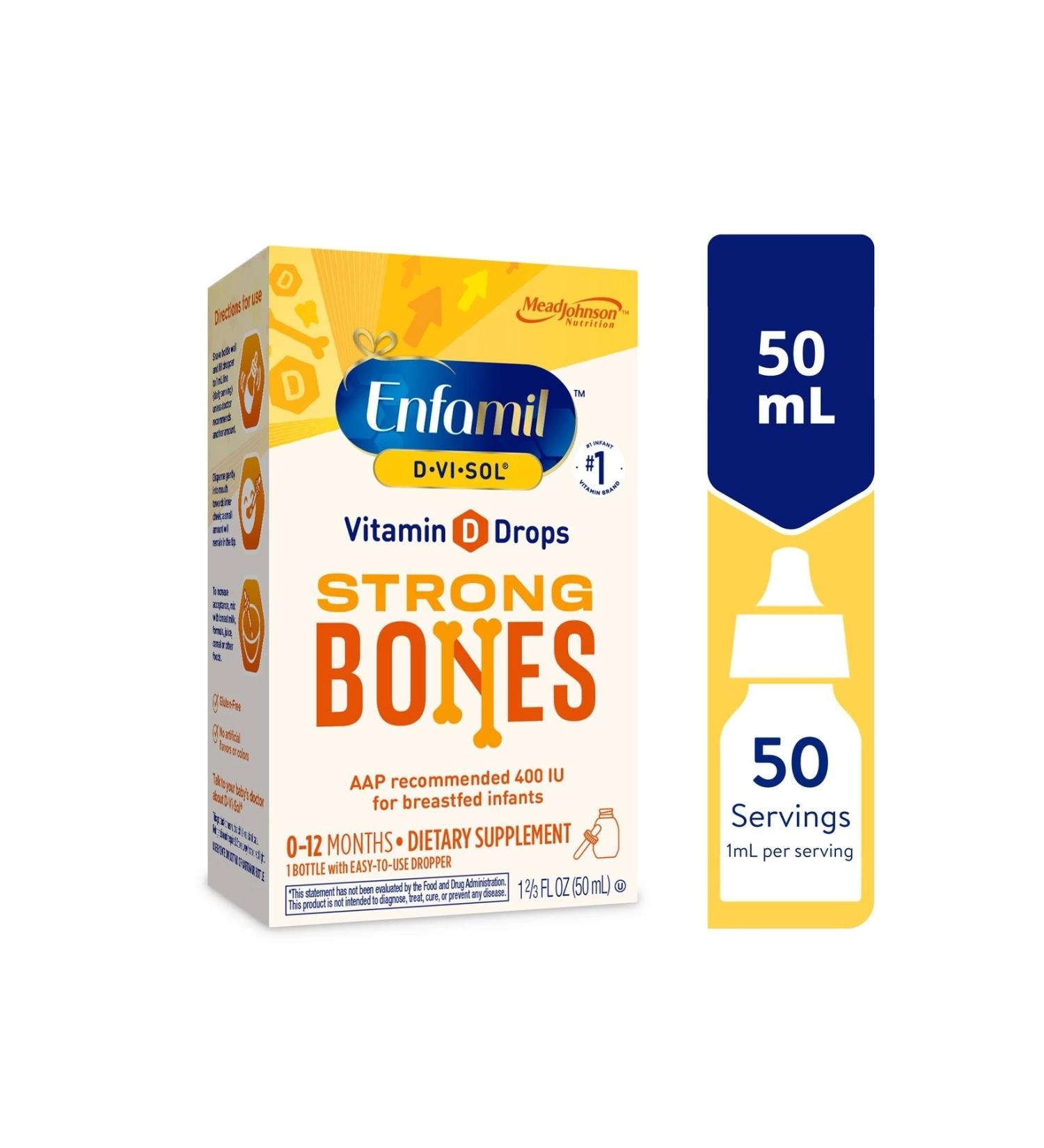 Enfamil D.VI.SOL Strong Bones 0-12 Months 50 ml