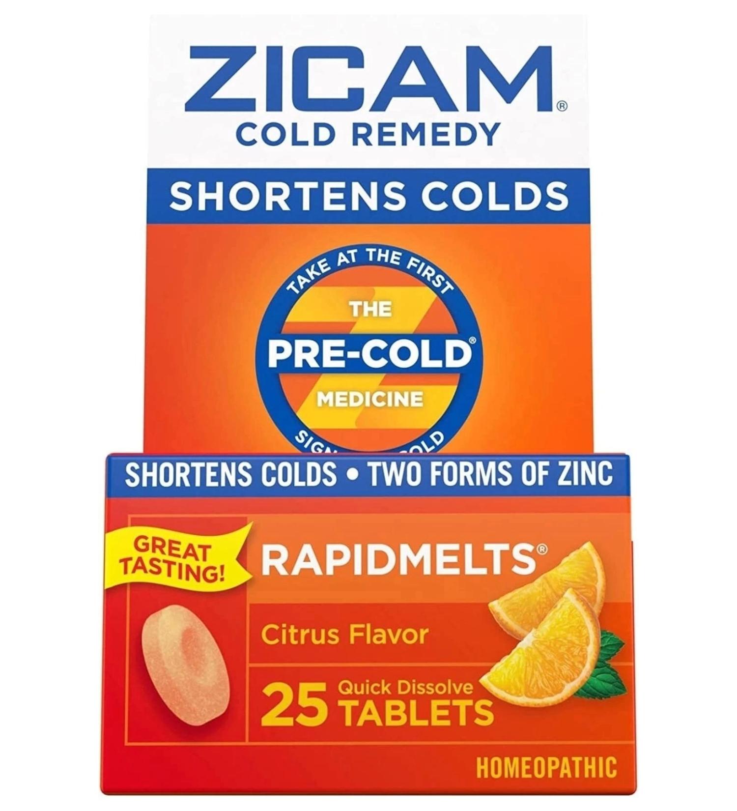 Zicam Citrus Flavor 25 Tablet