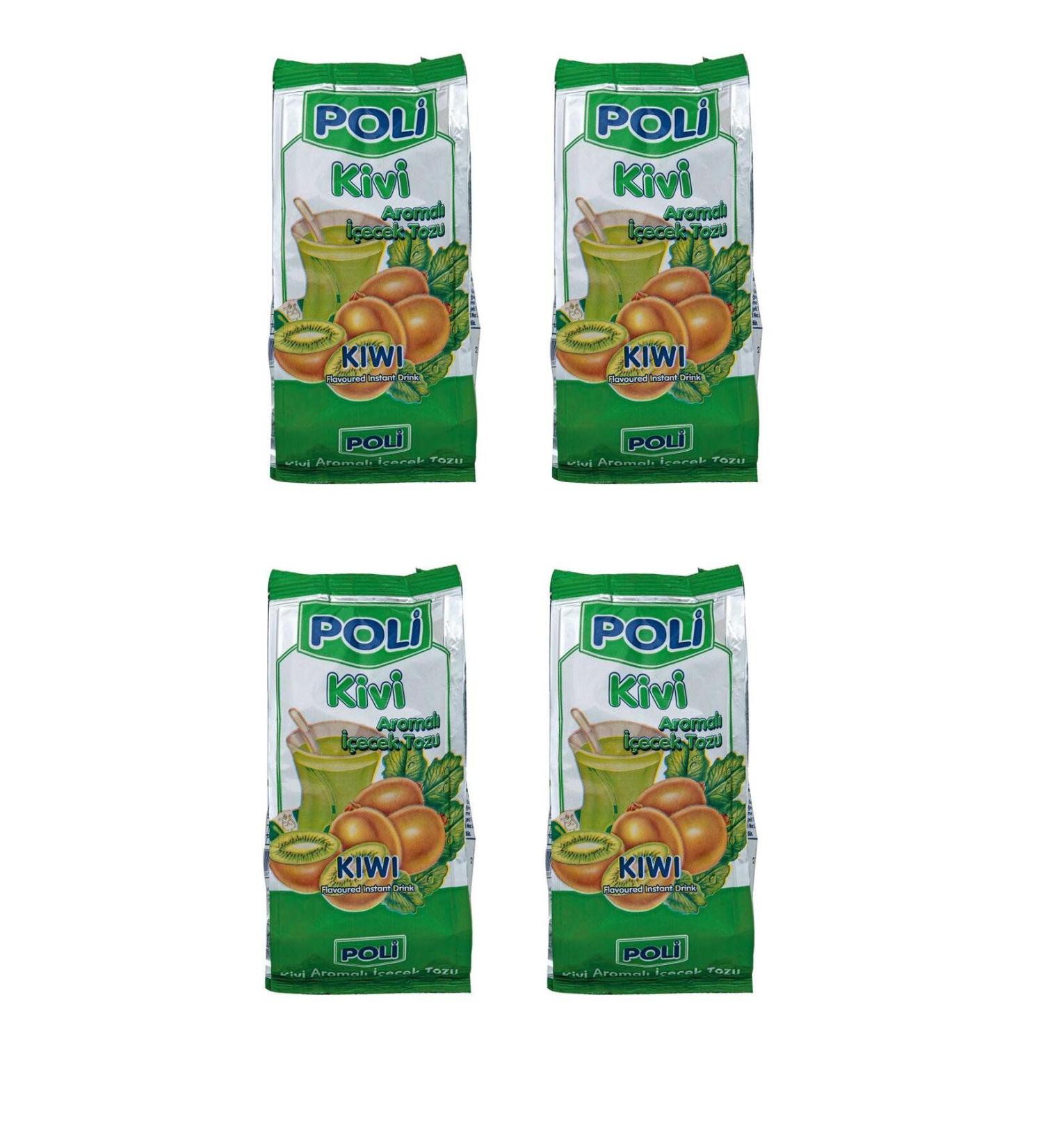 Poly Powder Drink Kiwi 300 Gr X 4 Pieces