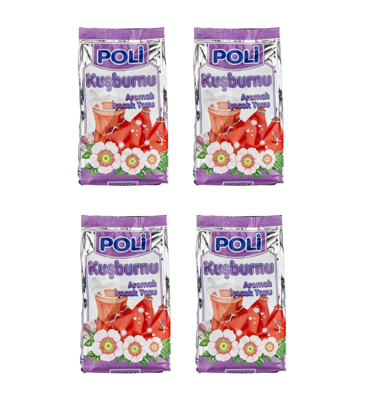 Poly Powder Drink Rosehip 300 Gr X 4 Pieces