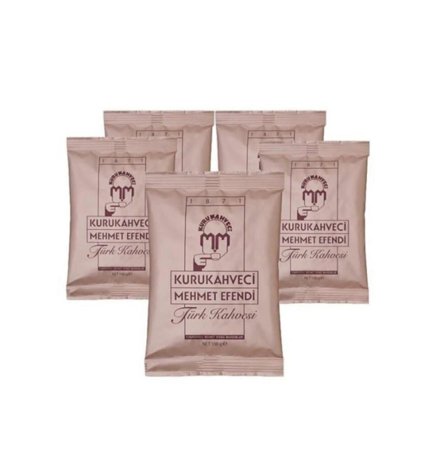 Mehmet Efendi Turkish Coffee 100gr - 5 Pieces